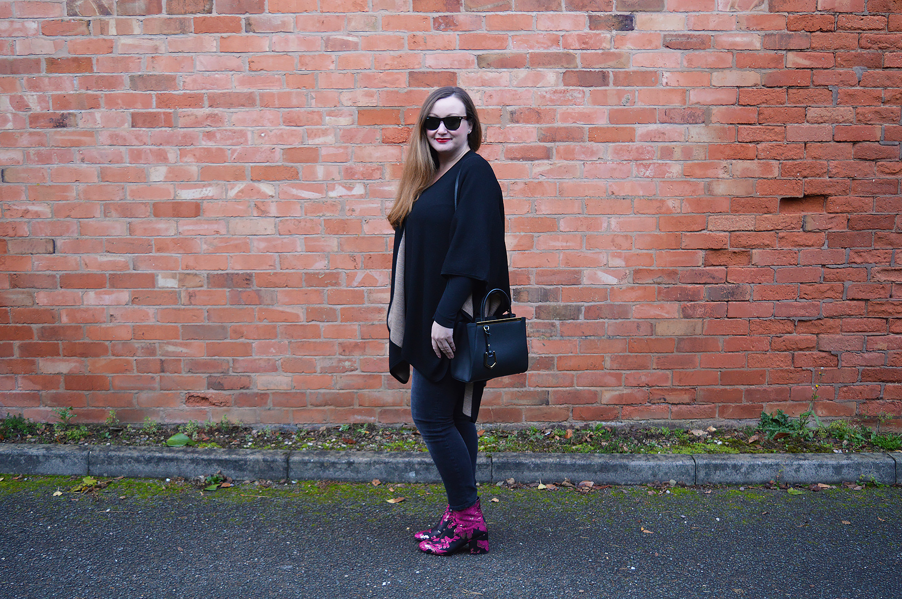 All Black Outfit with statement boots