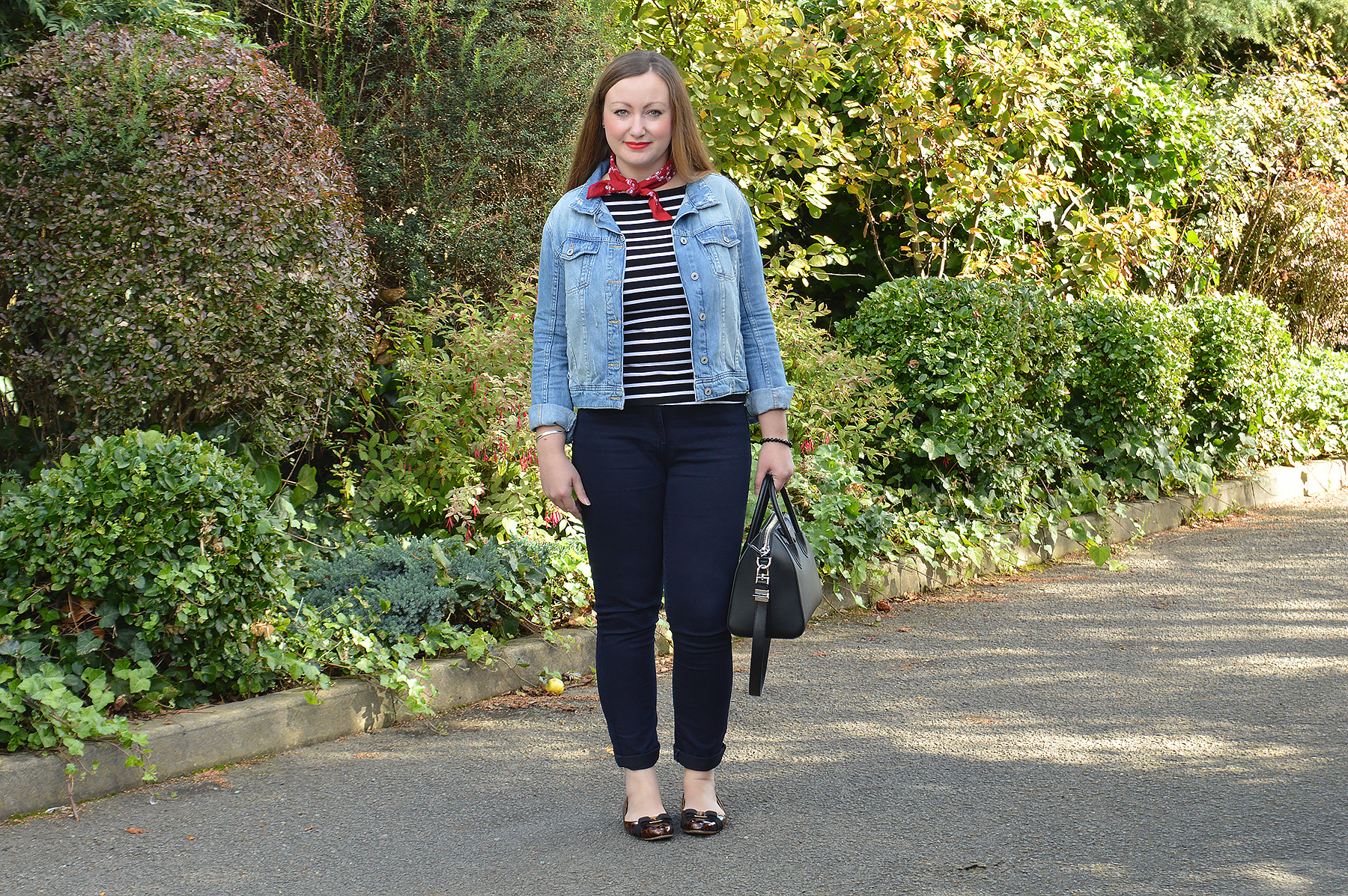Autumn Stripes Outfit and Zara Jacket