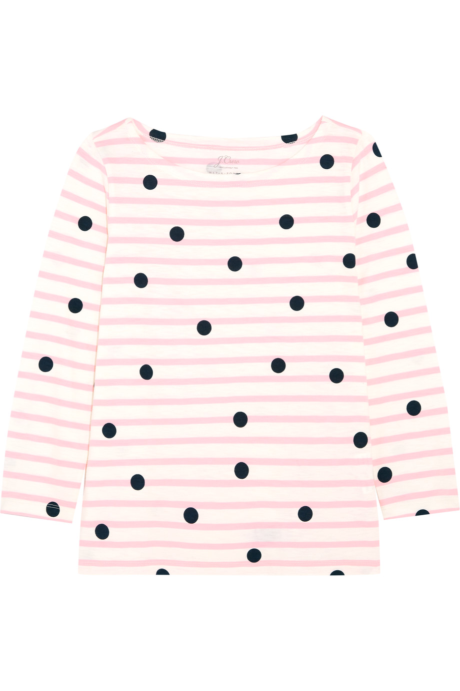 J.Crew Printed Cotton Jersey Top