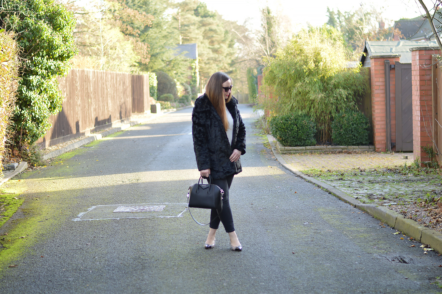 Perfect Black Fur Coat