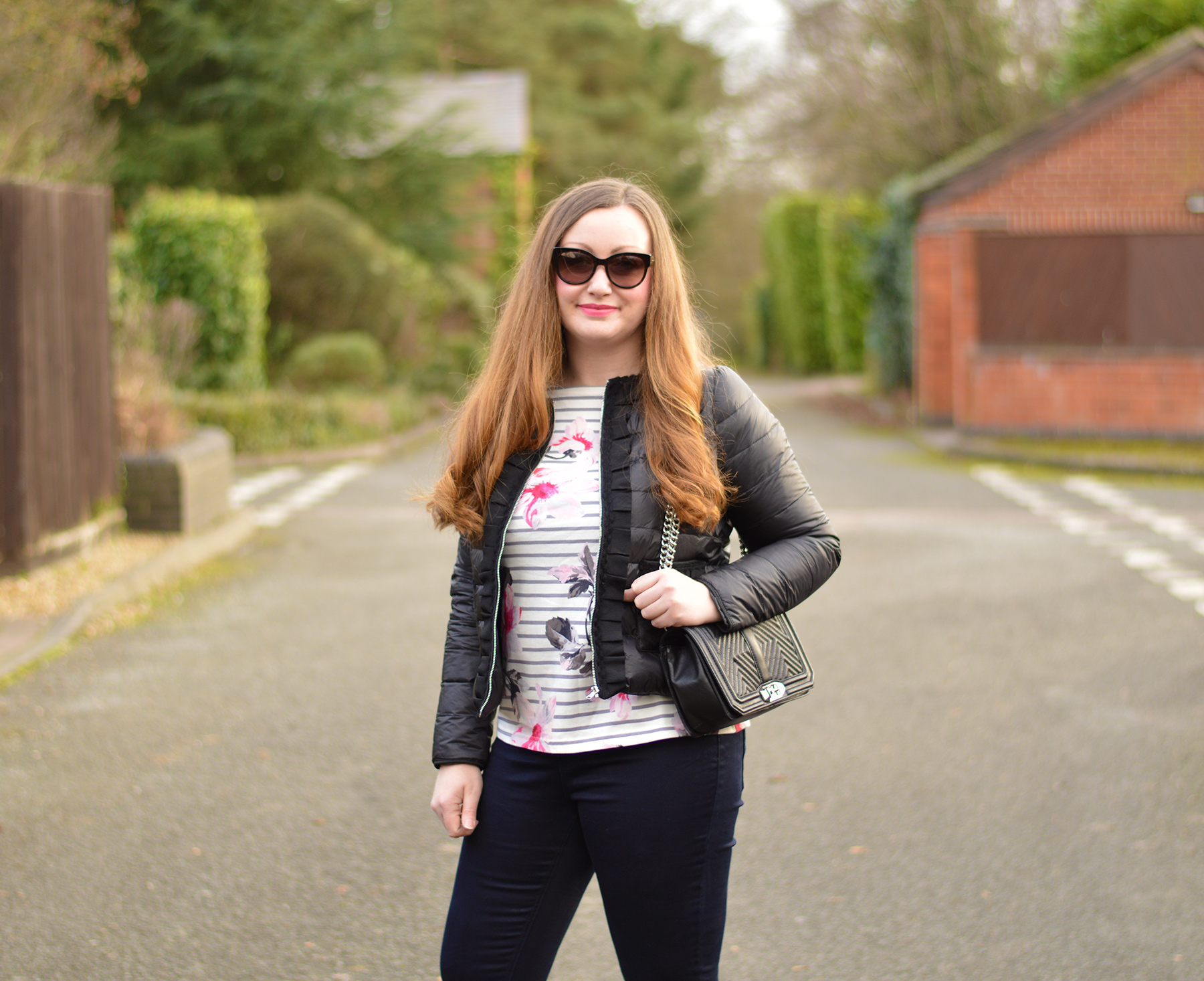 Joules floral breton top