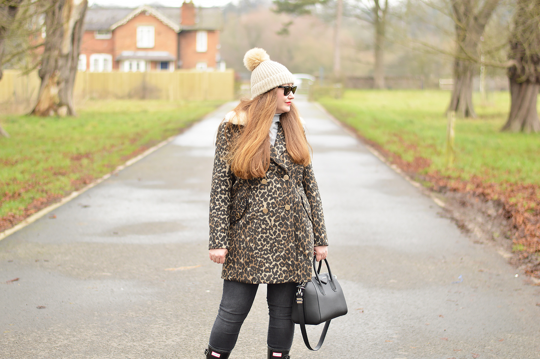 Hunter boots deals animal print