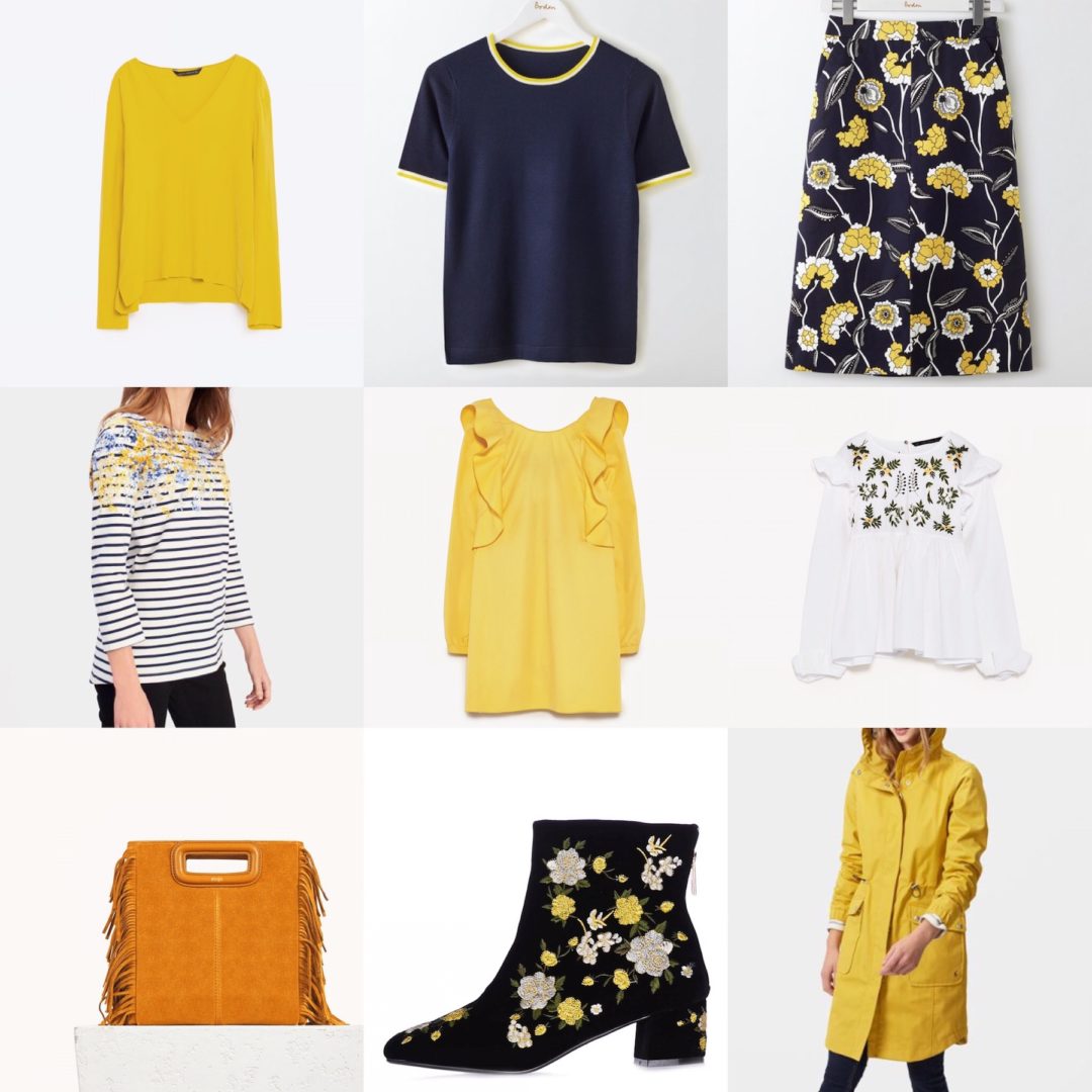 How to wear yellow this spring