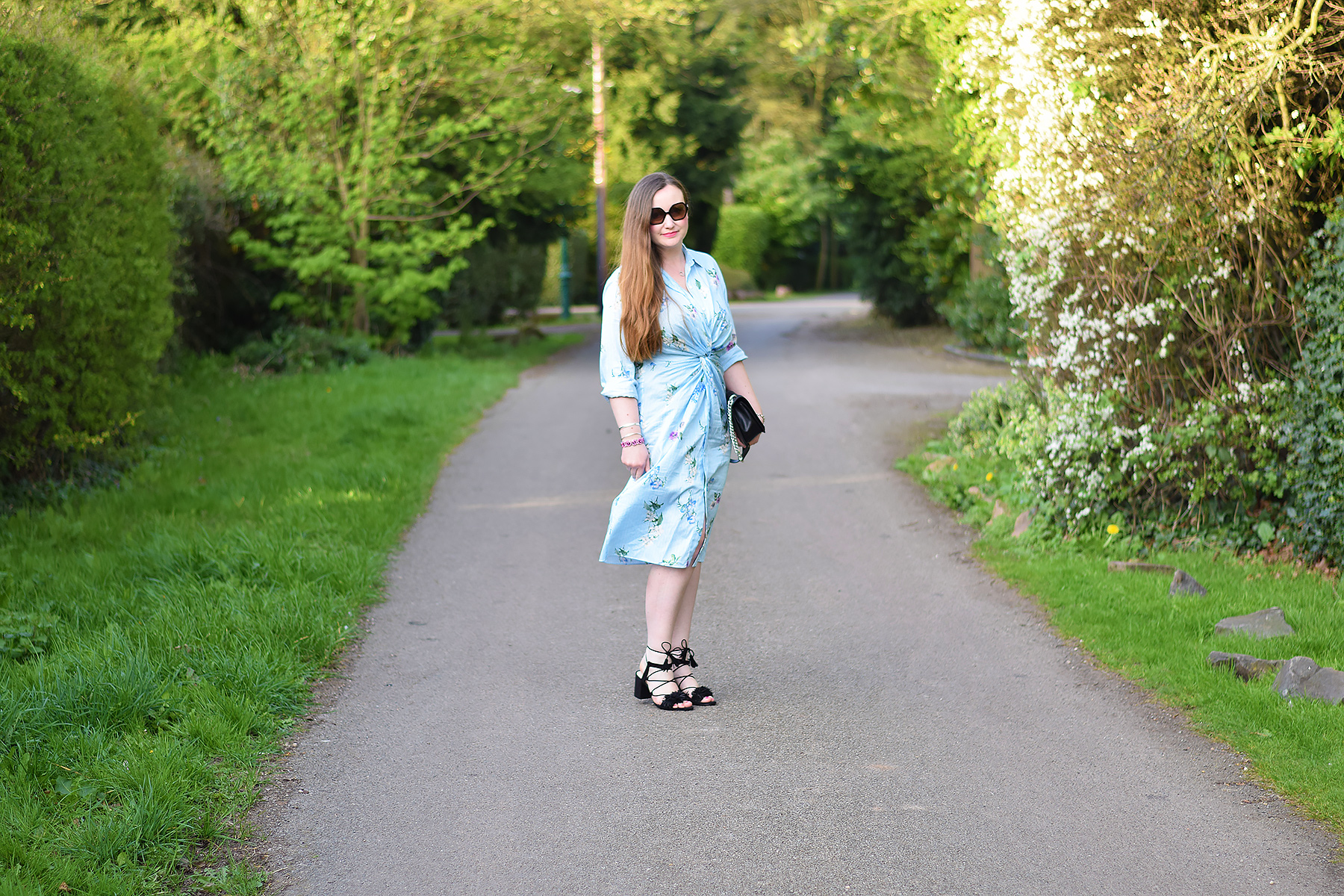 Zara Printed Tunic With Knot ...