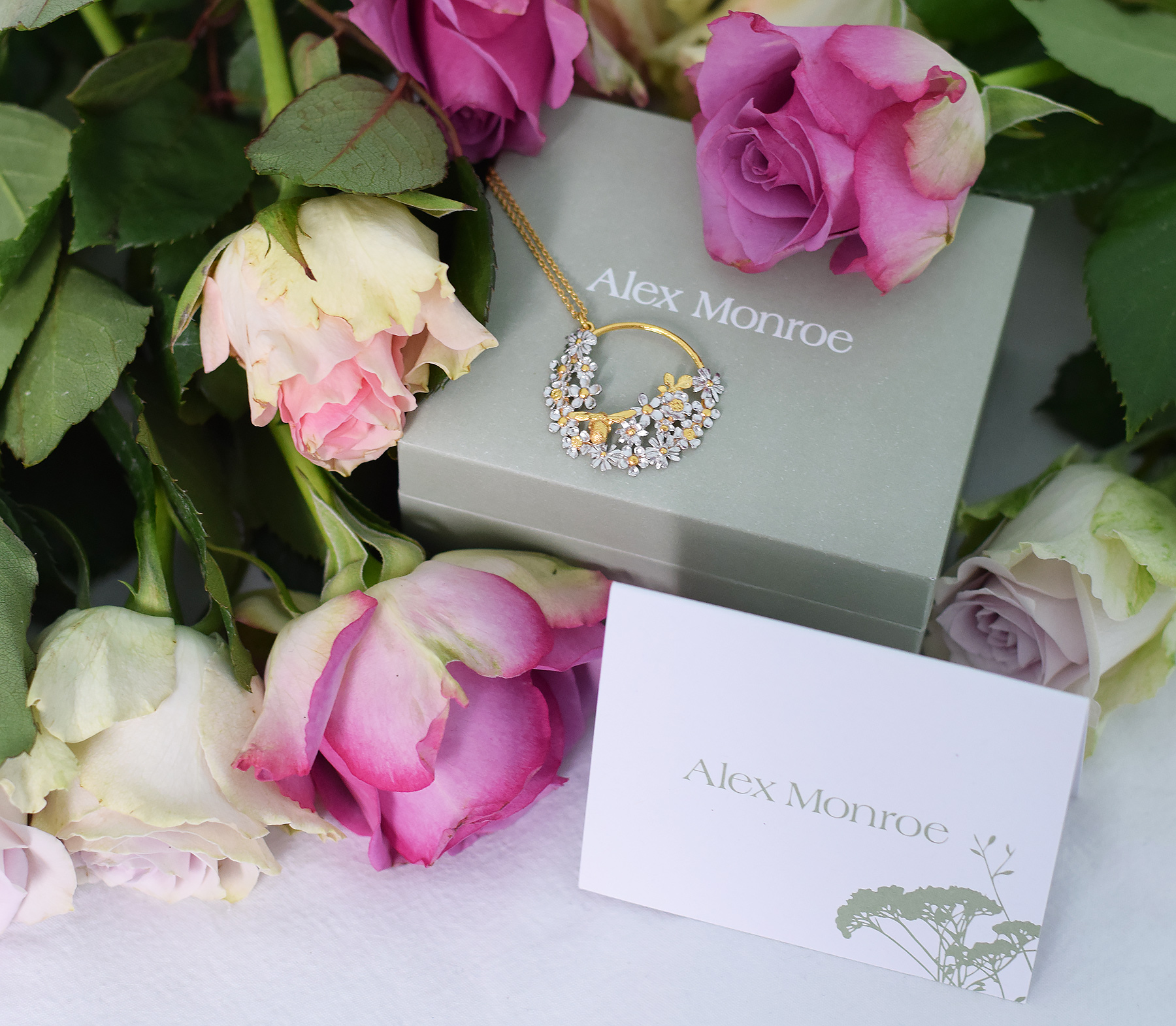 Alex Monroe Spring Collection Necklace