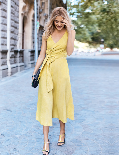boden Yellow dress