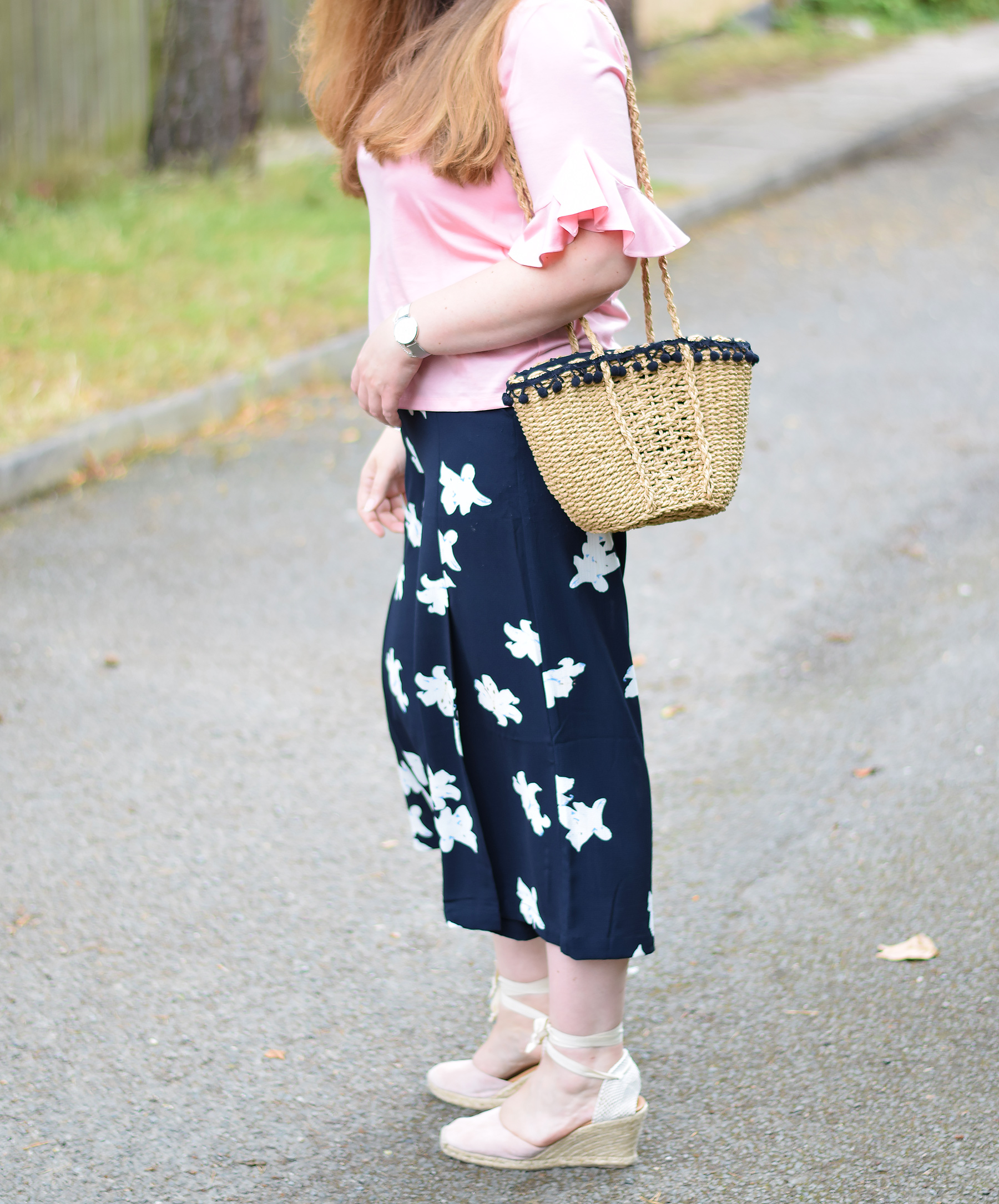 How to style floral culottes