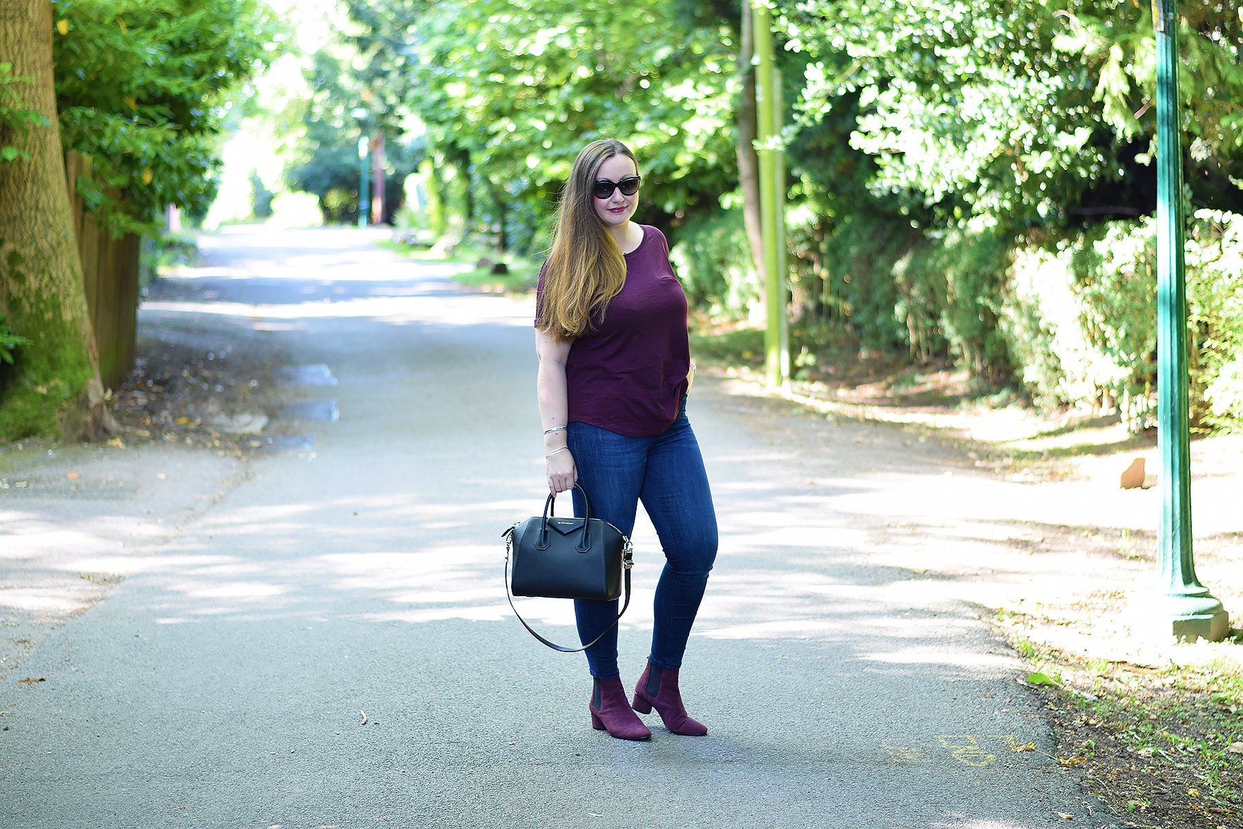 Boden Henley Ankle Boots Outfit