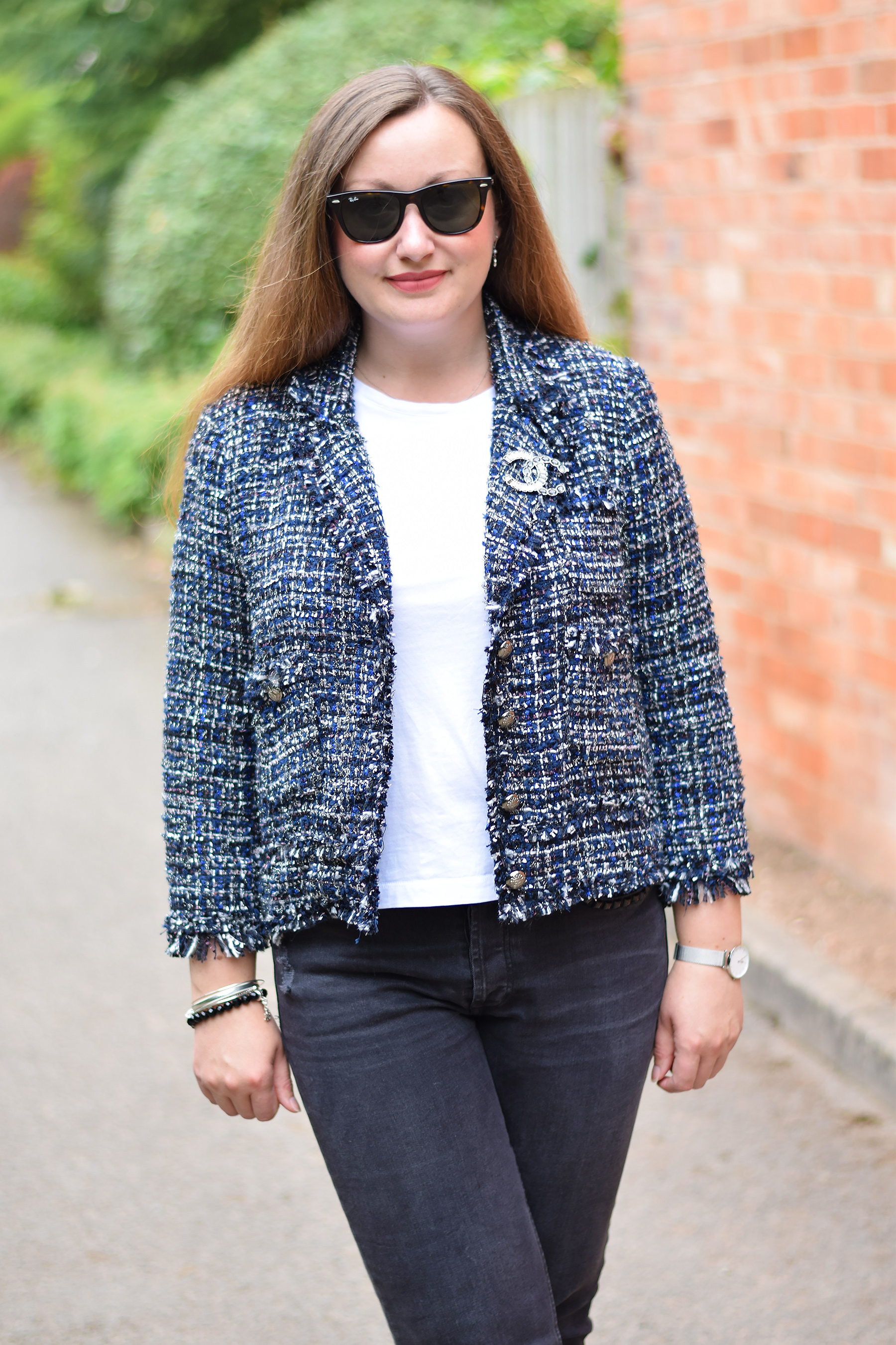 zara tweed jacket 2018