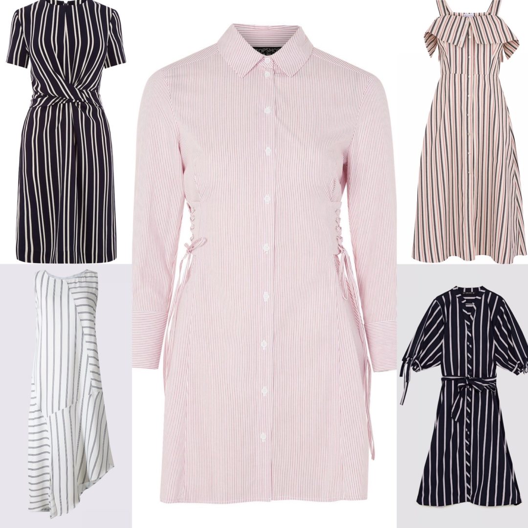 Vertical Striped Dresses