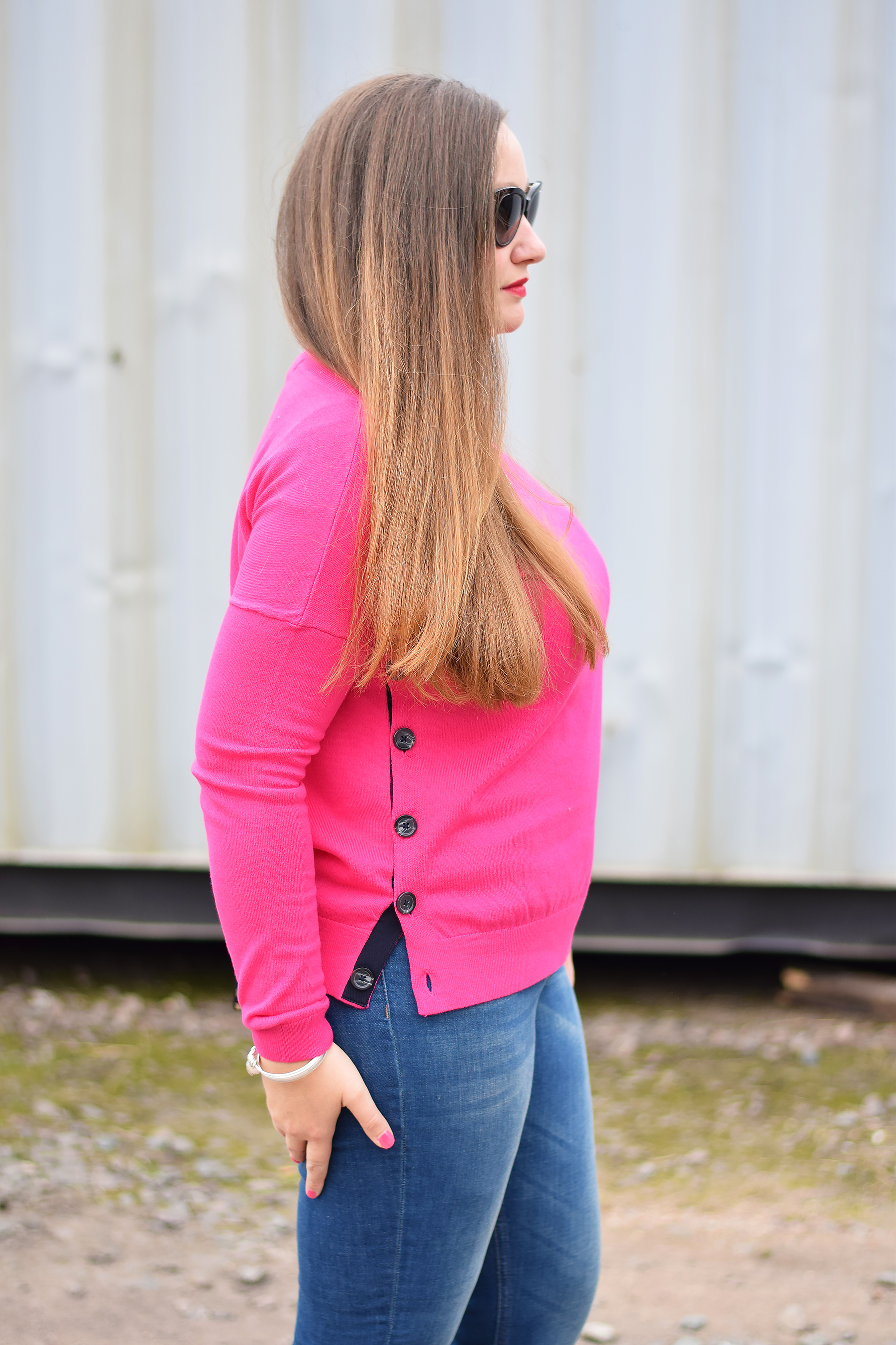 Boden pink jumper top