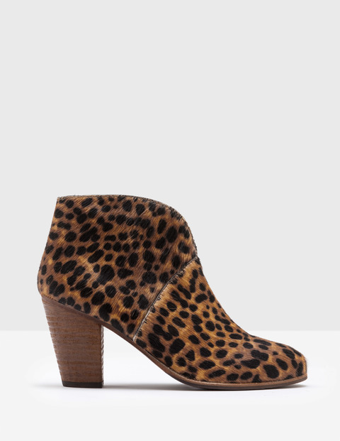 Boden Marlos Ankle Boots - Leopard print