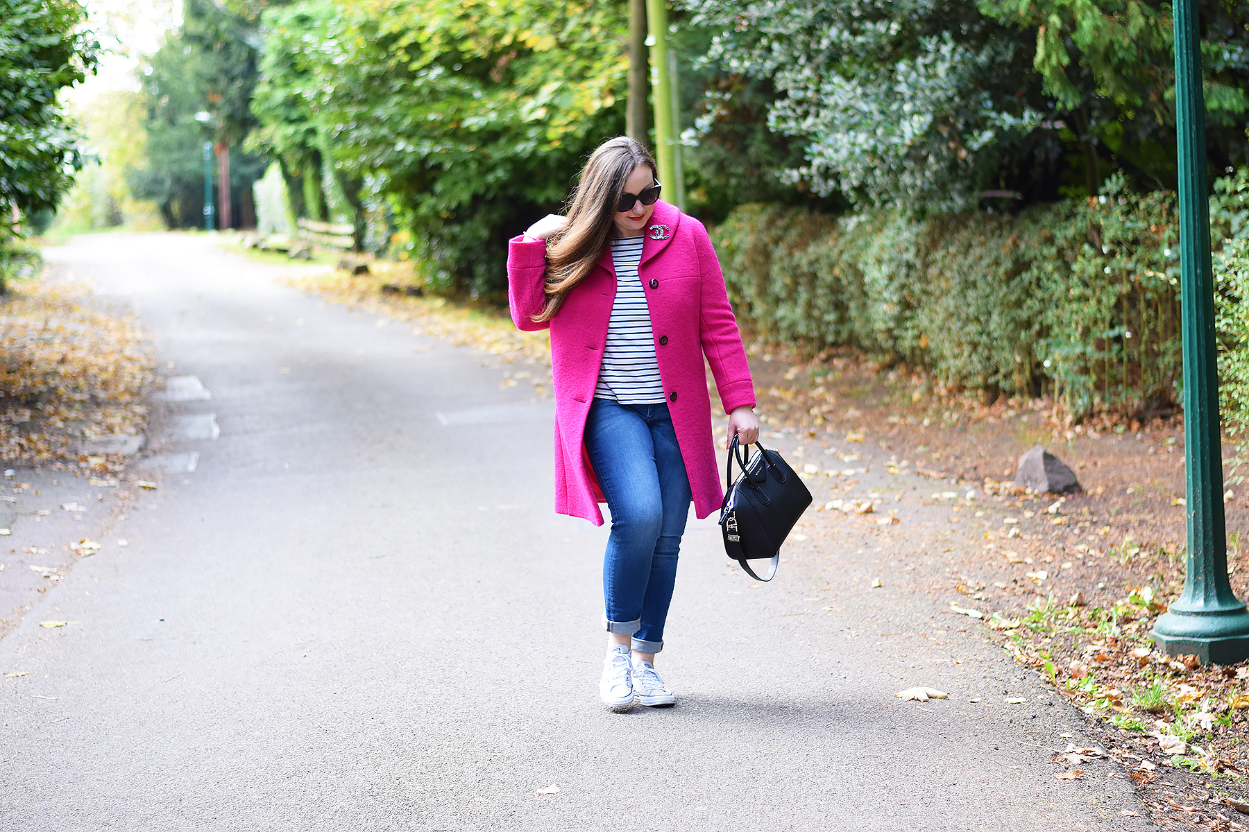Bright Pink Coat Outfit Ideas