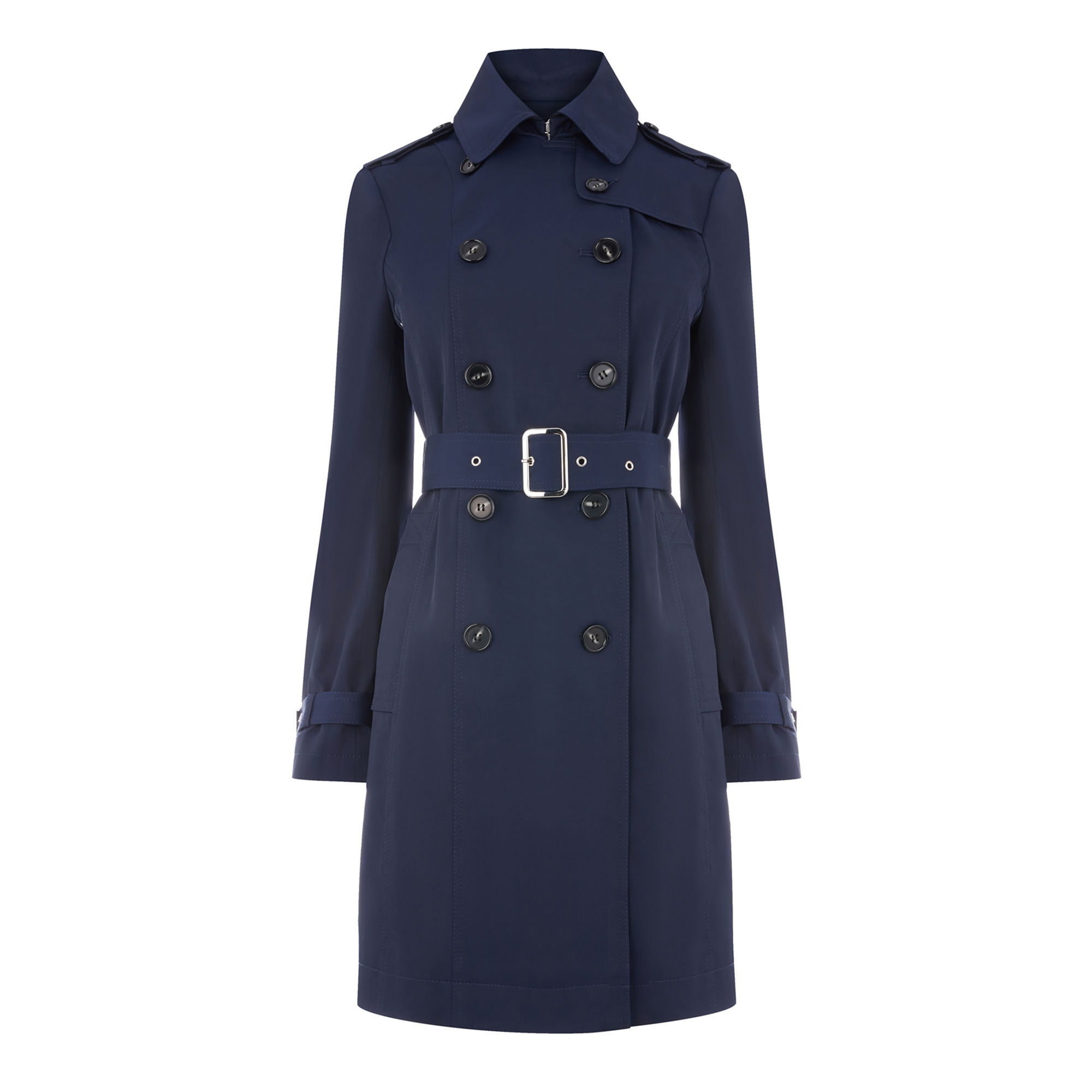 Warehouse Classic Trench in Navy