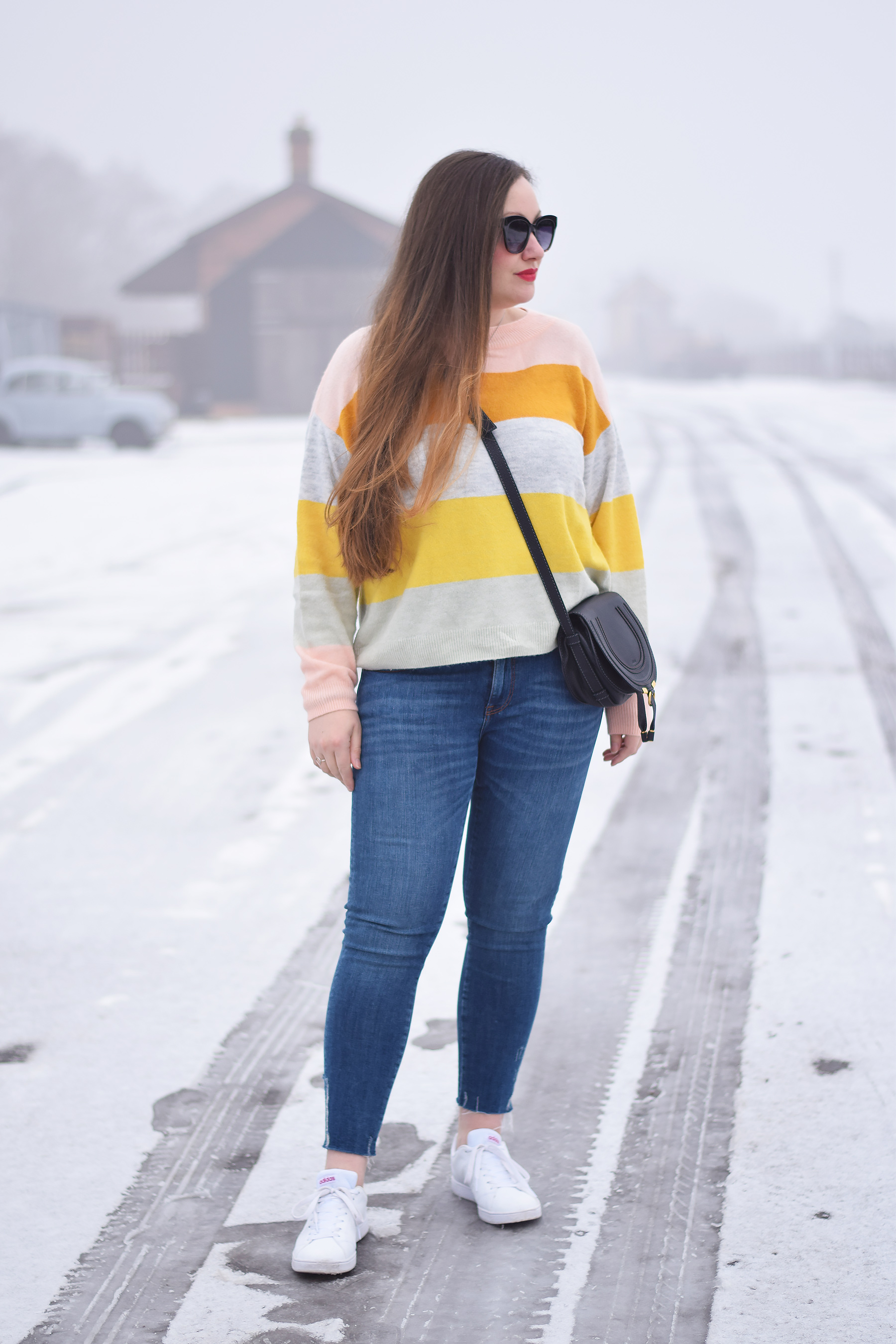 Pastel Striped Jumper Outfit 2018