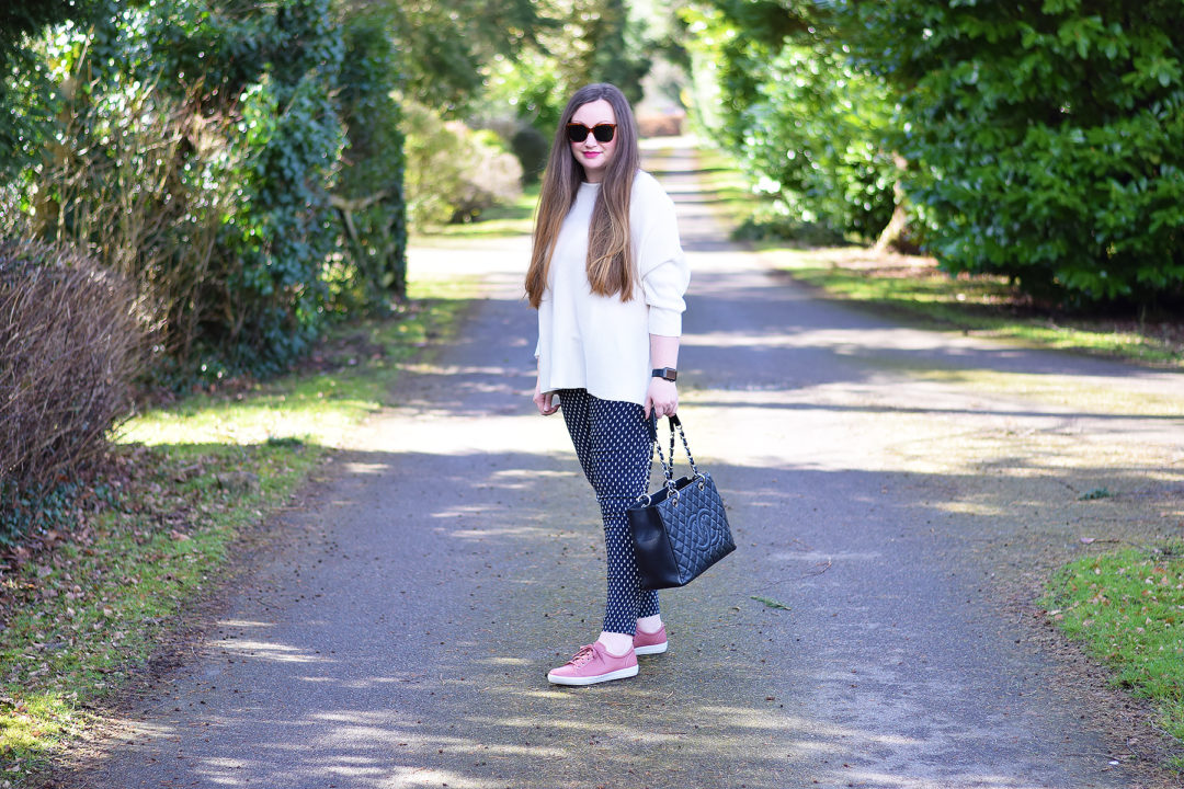 An Easy To Wear polka dot trousers Outfit