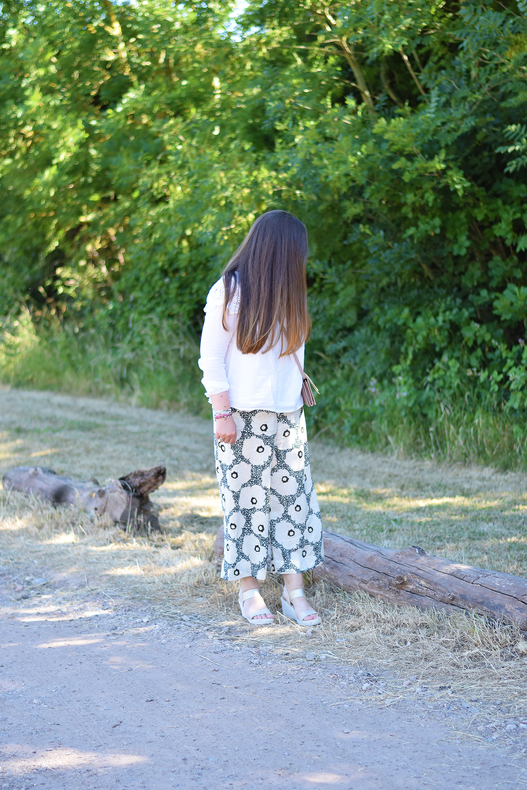 How to style floral culottes