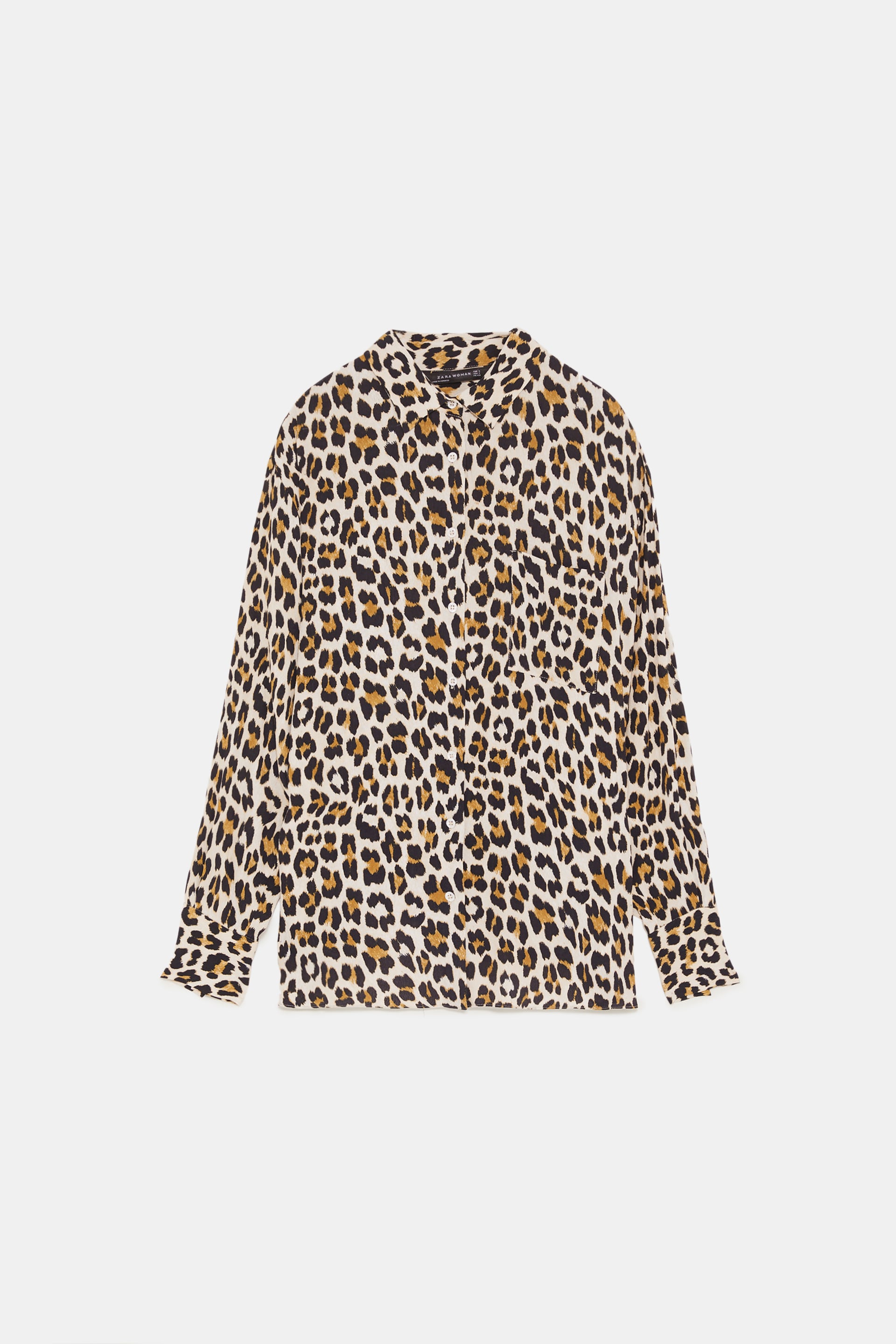 Zara Leopard Print Blouse