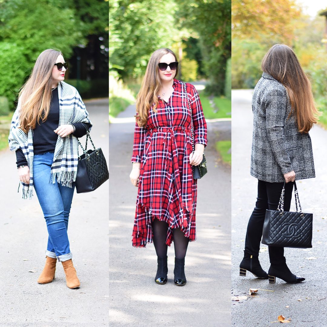 Three ways to wear checked trend 2018