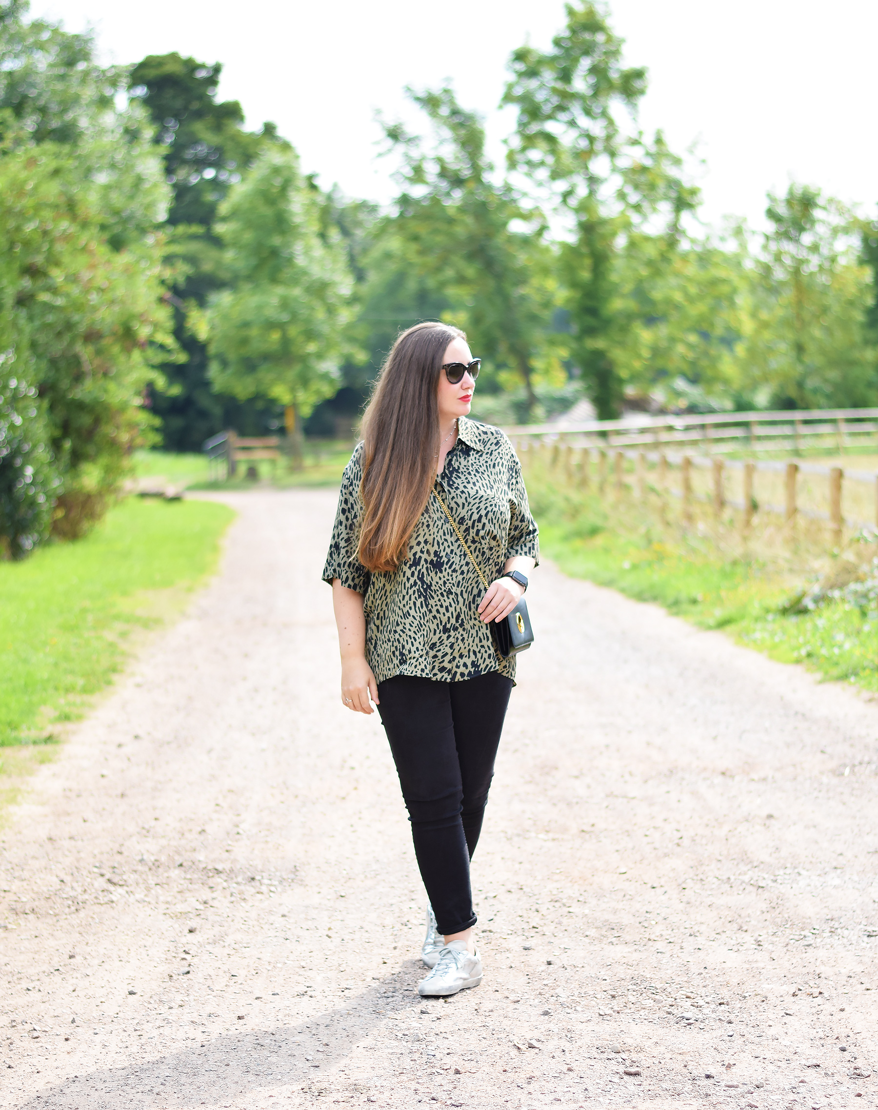 leopard print top outfit
