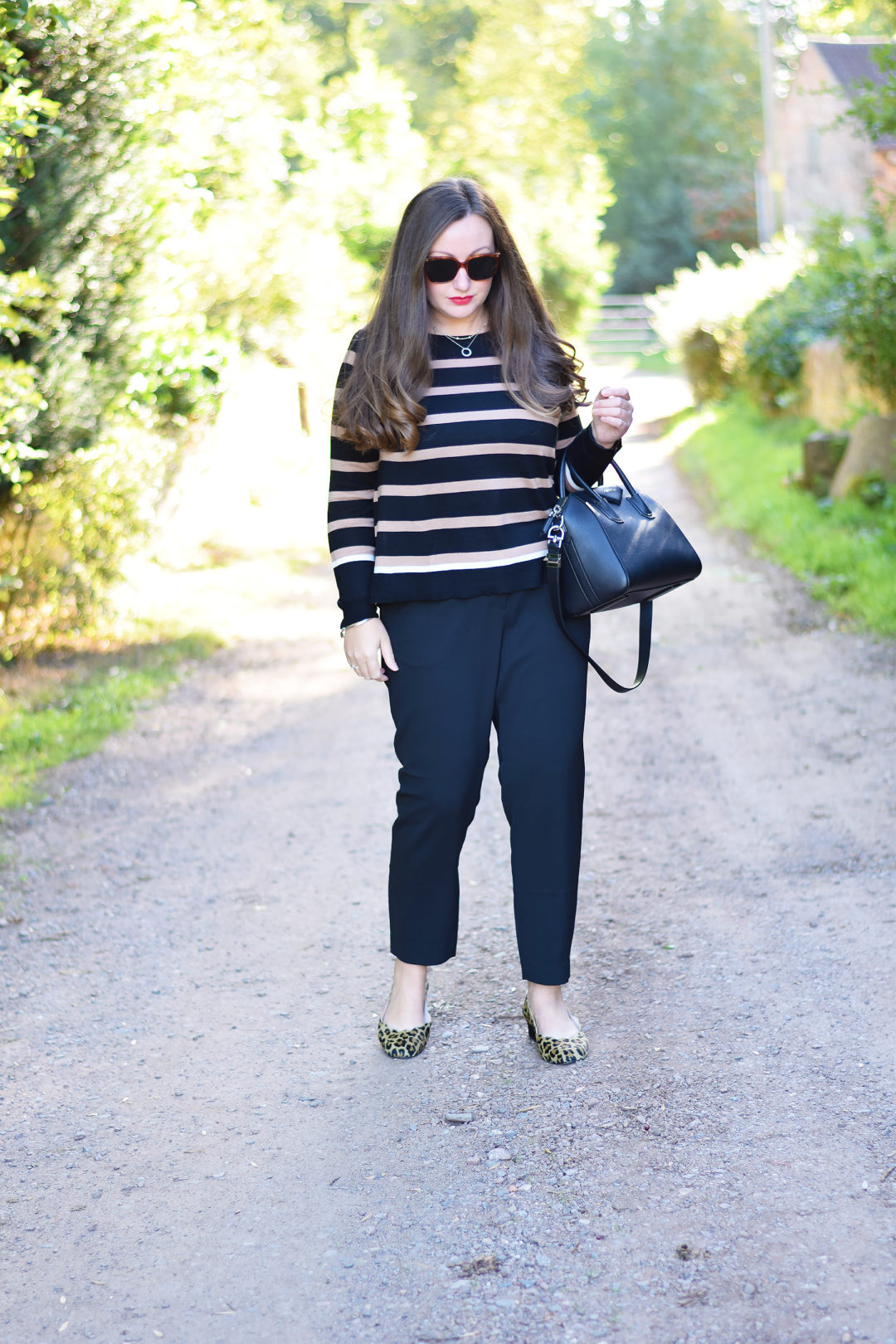 Leopard Print Shoes Office Outfit