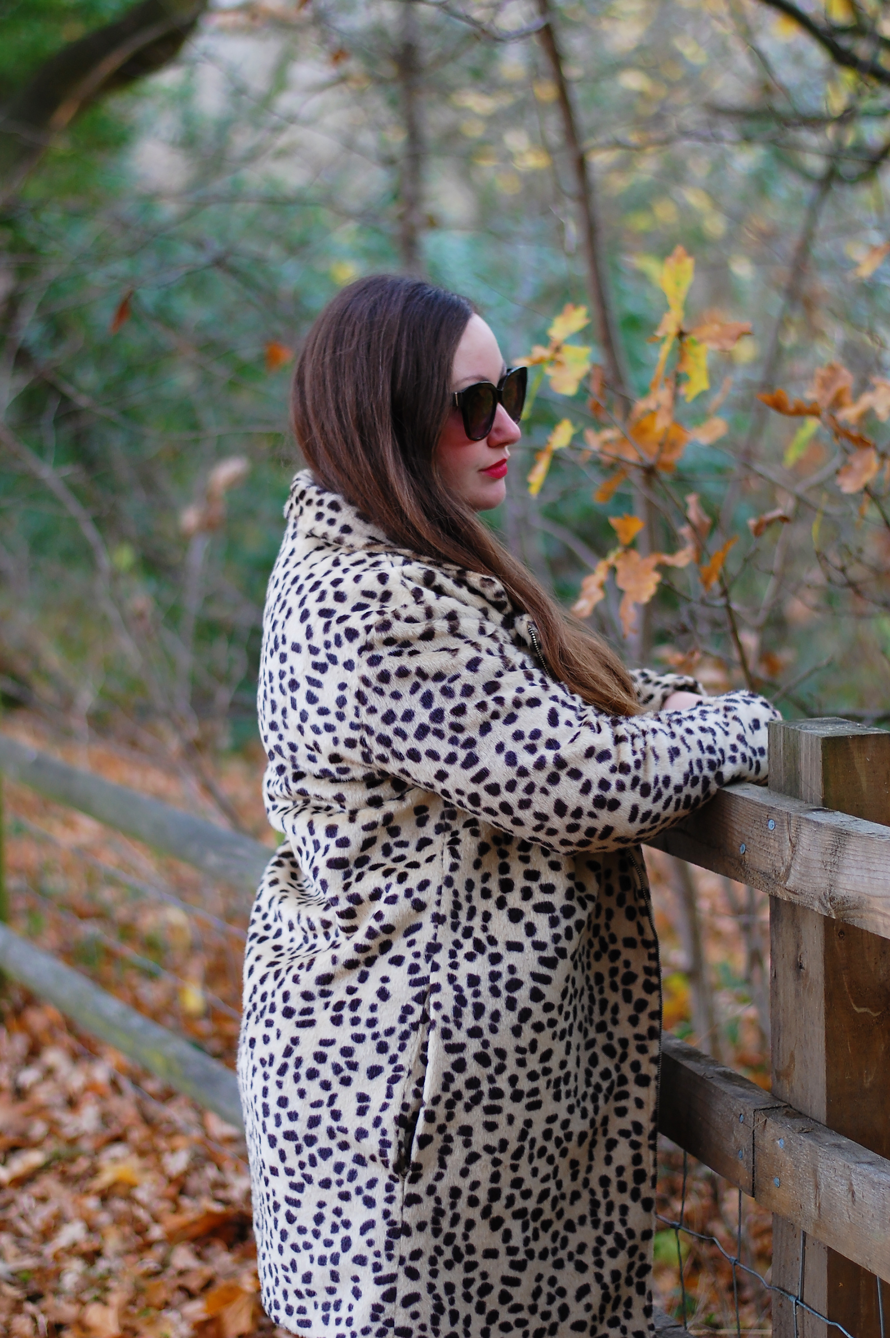 How to style a leopard print faux fur coat aw18