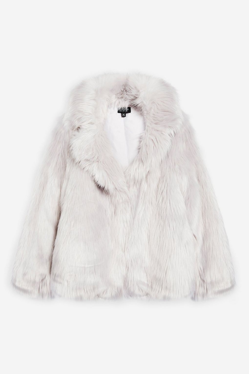 Topshop Luxe Faux Fur Coat