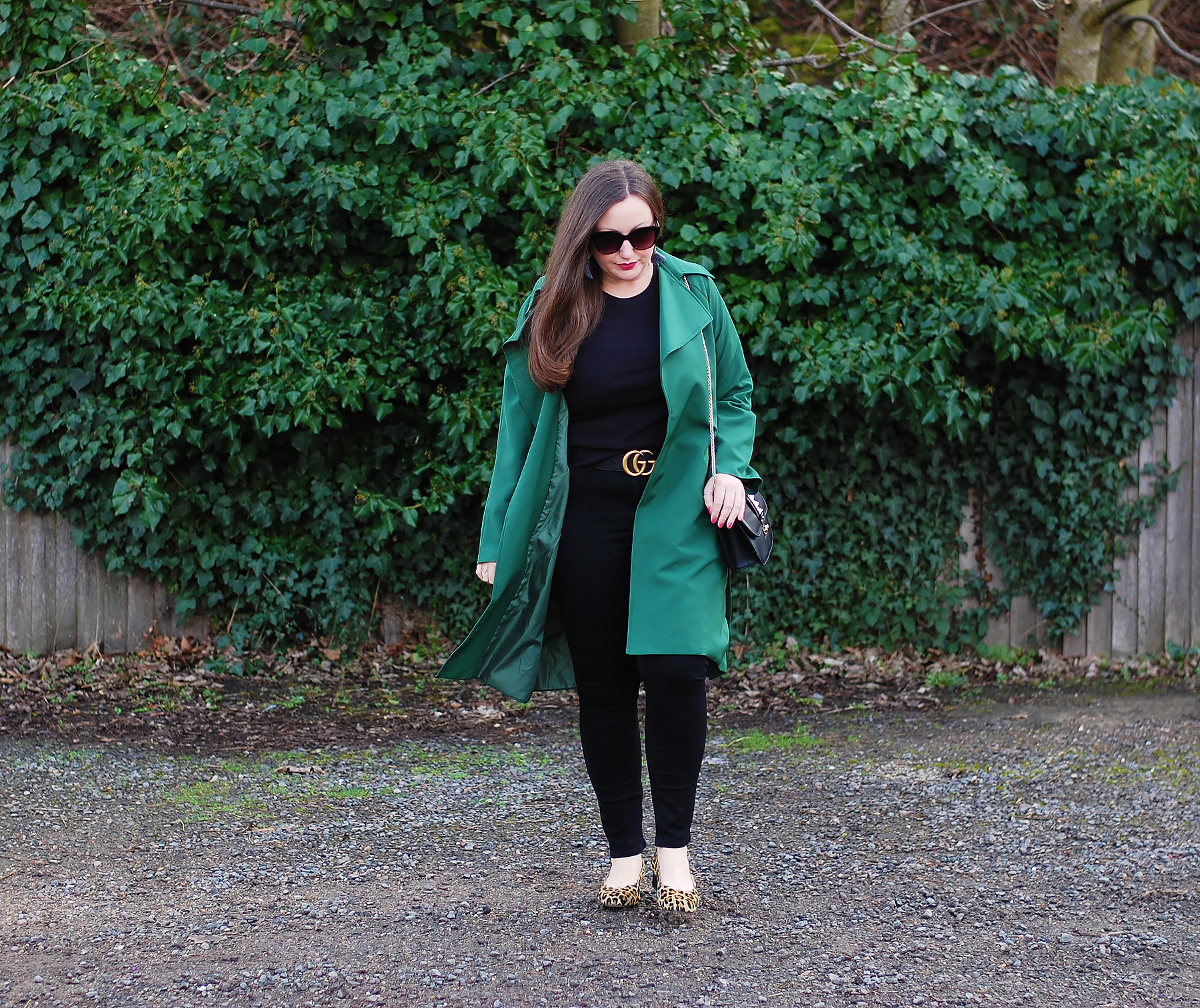 How to style a bright green coat outfit ideas