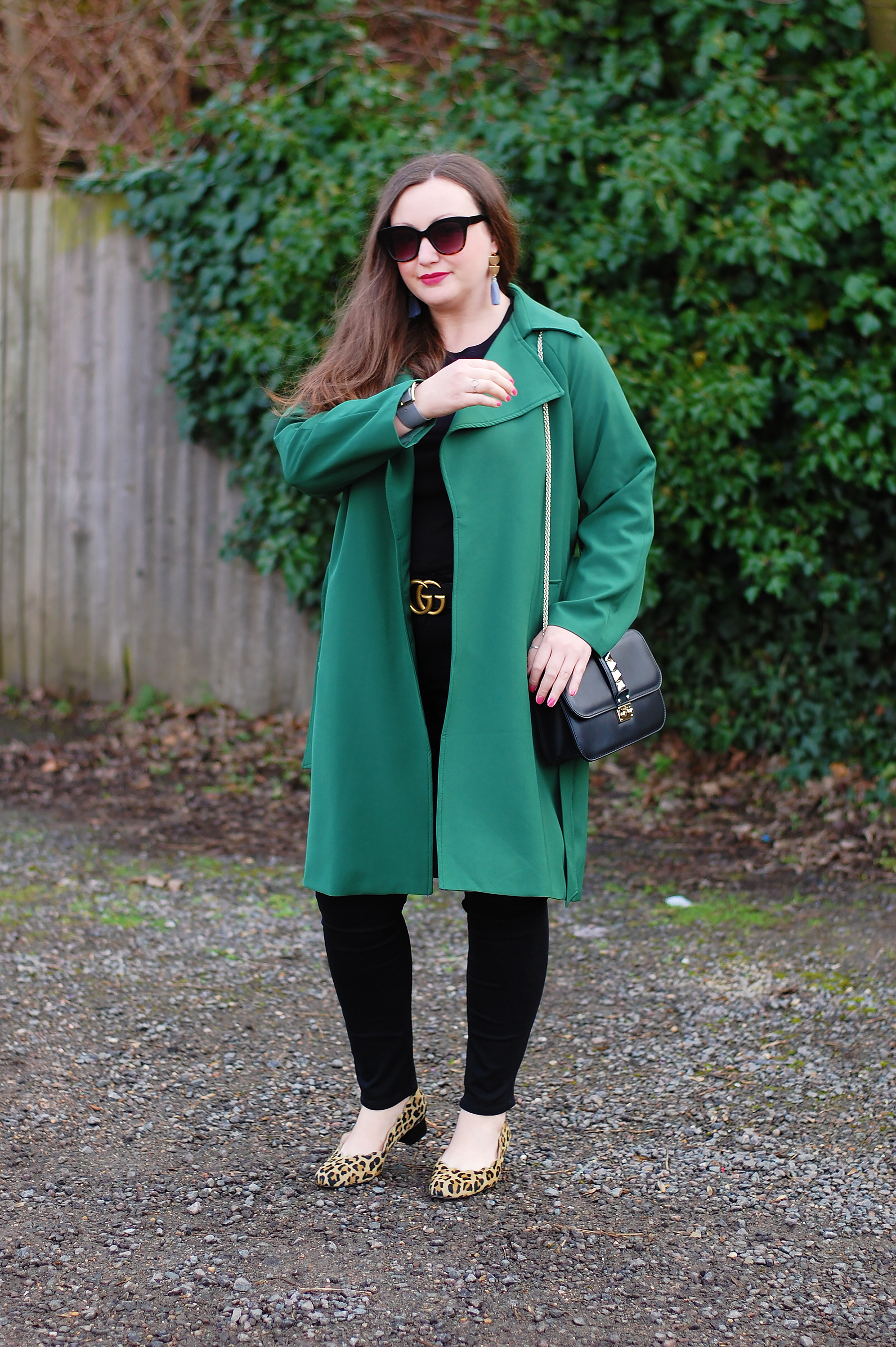 Green coat uk top