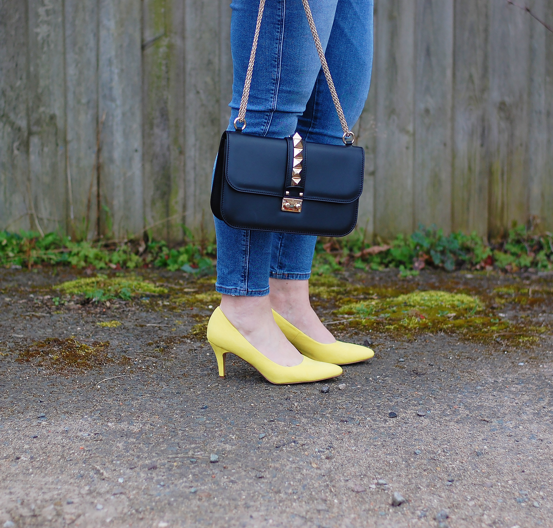 Lotus Yellow Holly Court Shoes