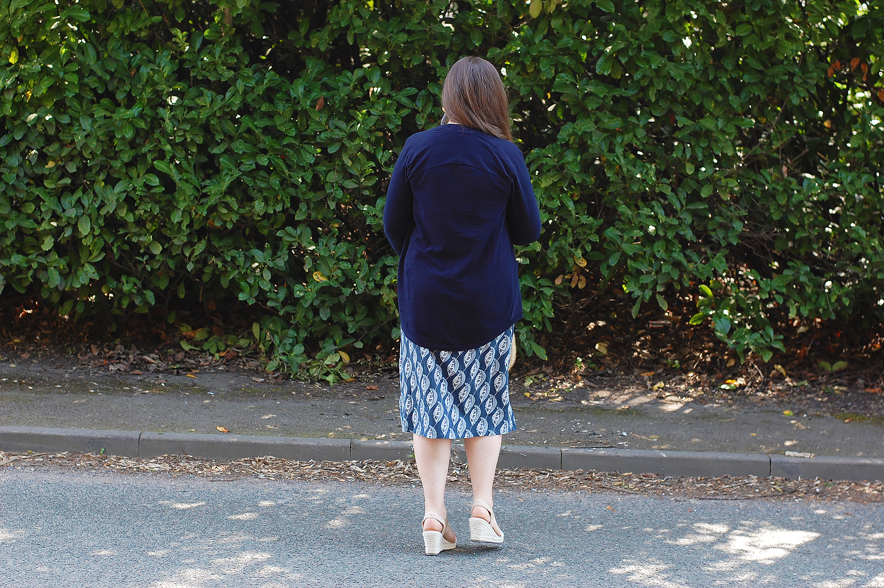 White Stuff Poolside Navy Cardi