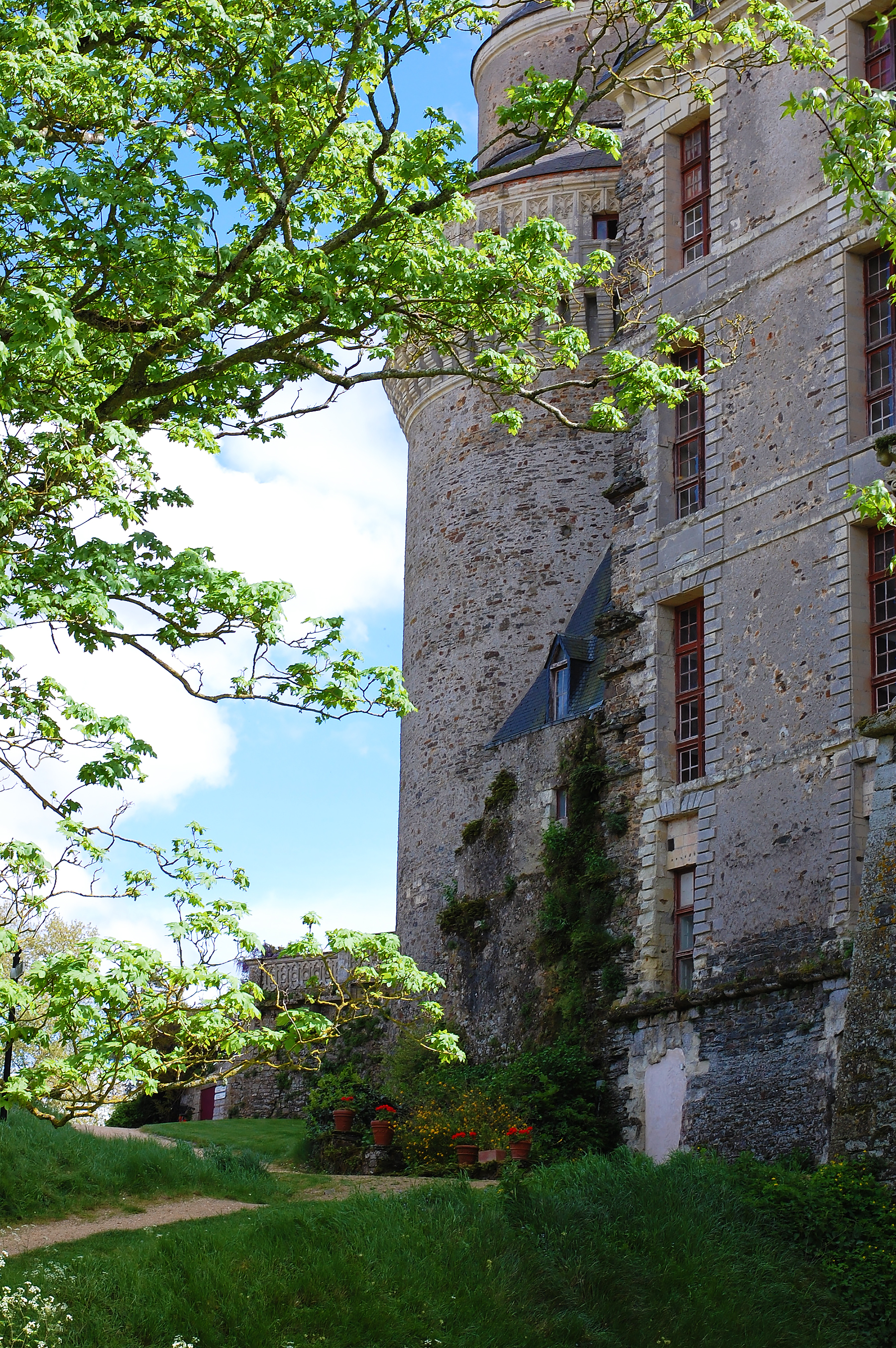 Restaurant Area At Chateau De Brissac