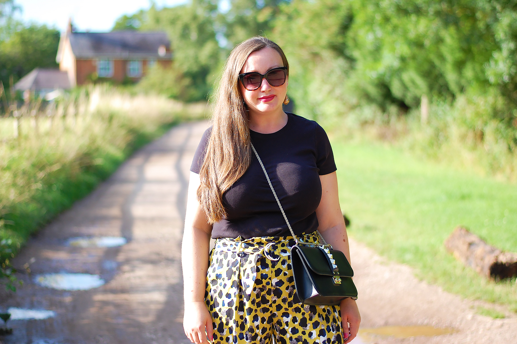 How to style yellow animal print