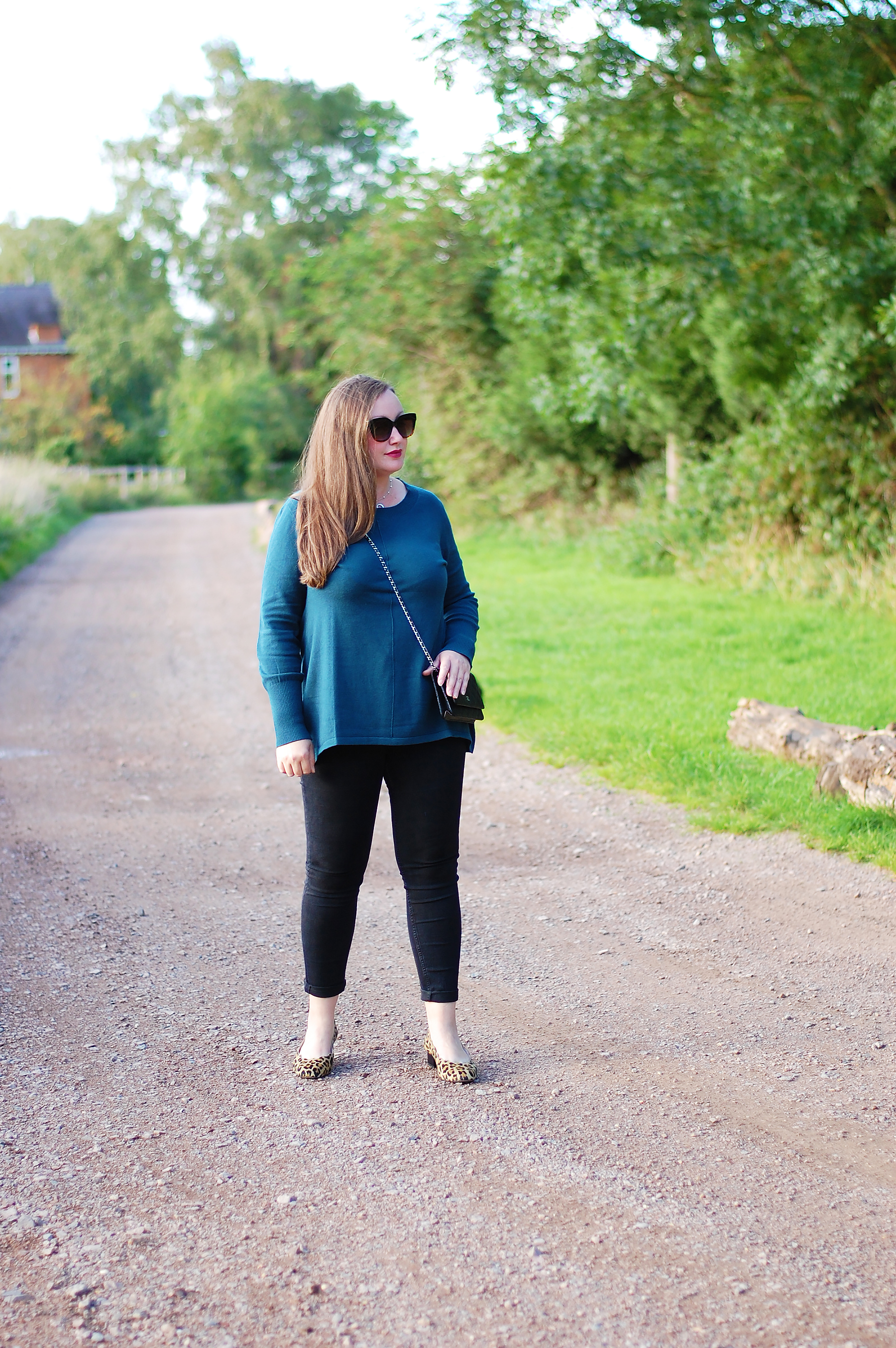Teal Jumper Outfit Ideas