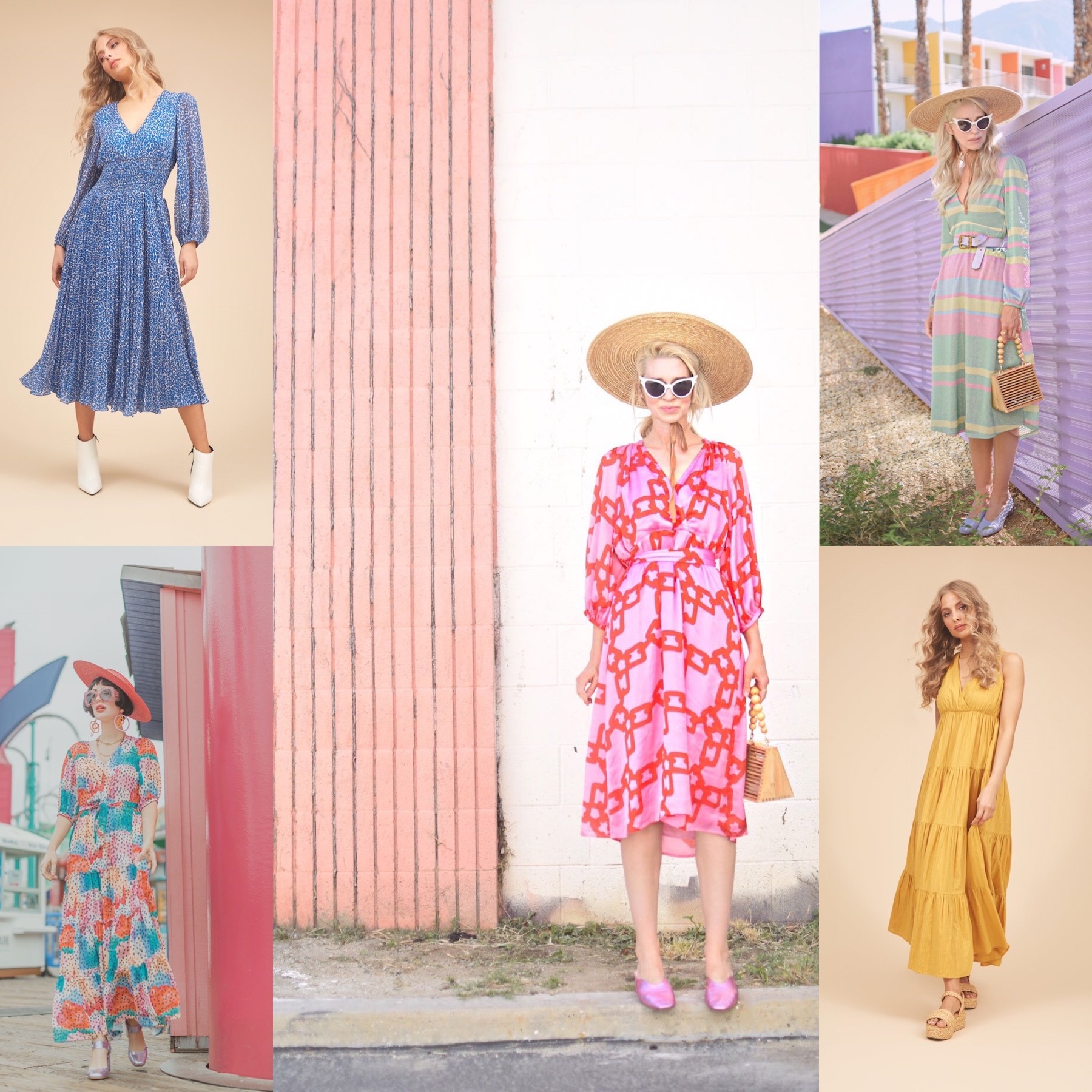 5 Colourful Dresses from Traffic People
