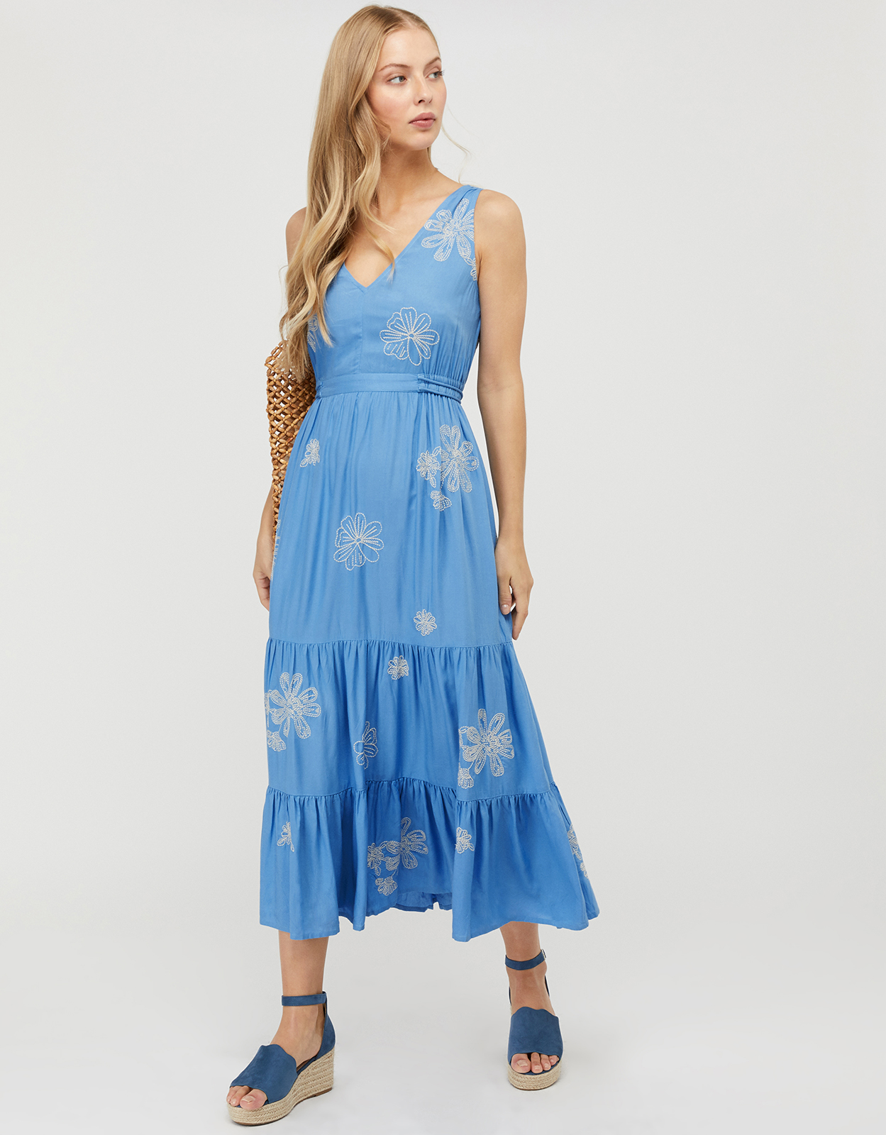 Monsoon Cersei Embroidered Dress