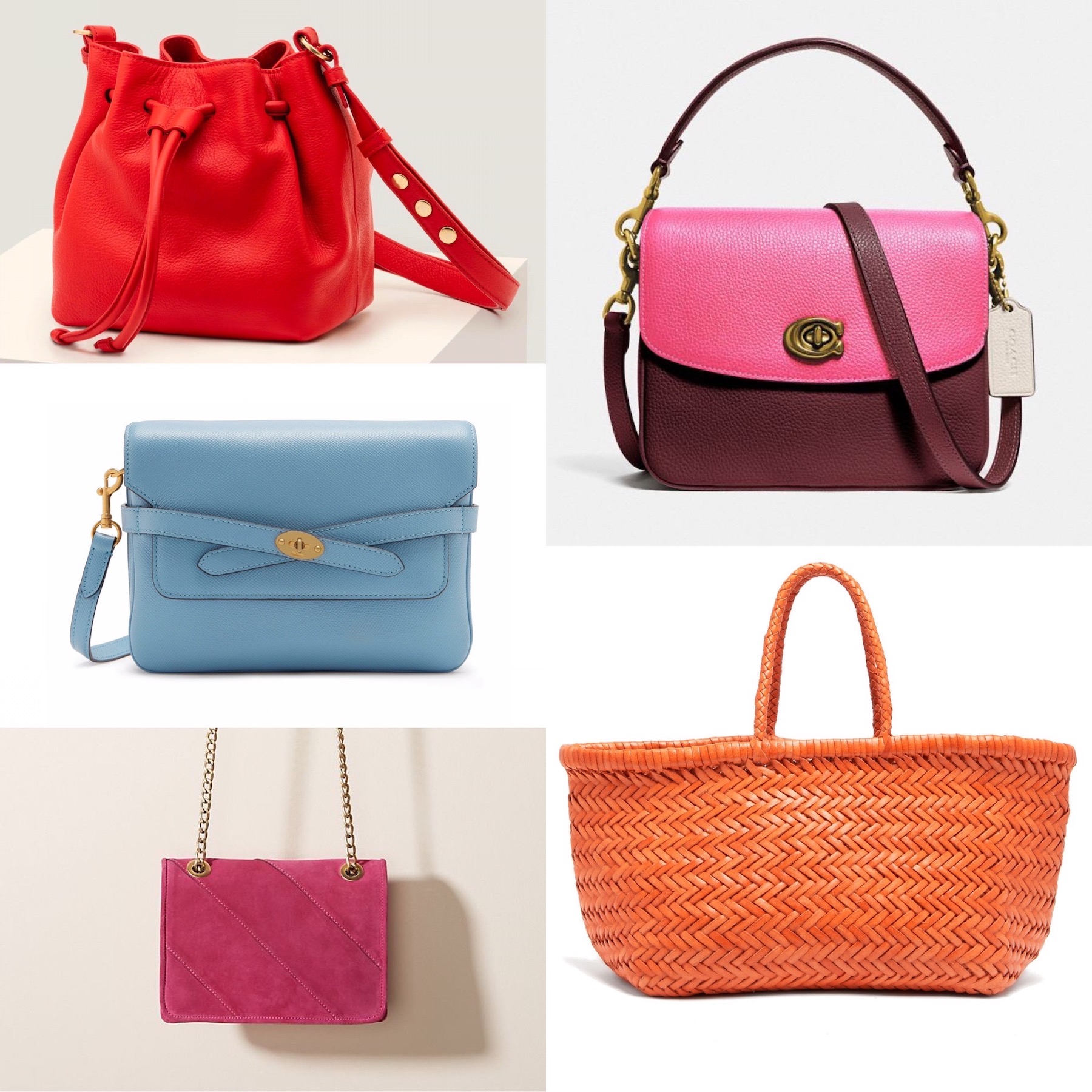 5 Colourful Handbags To Brighten Up Your Summer Outfits