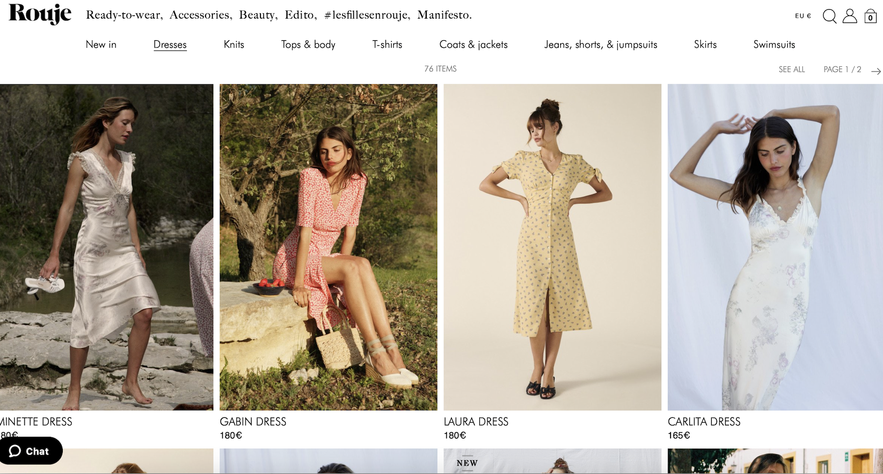 Robe carlita rouje deals