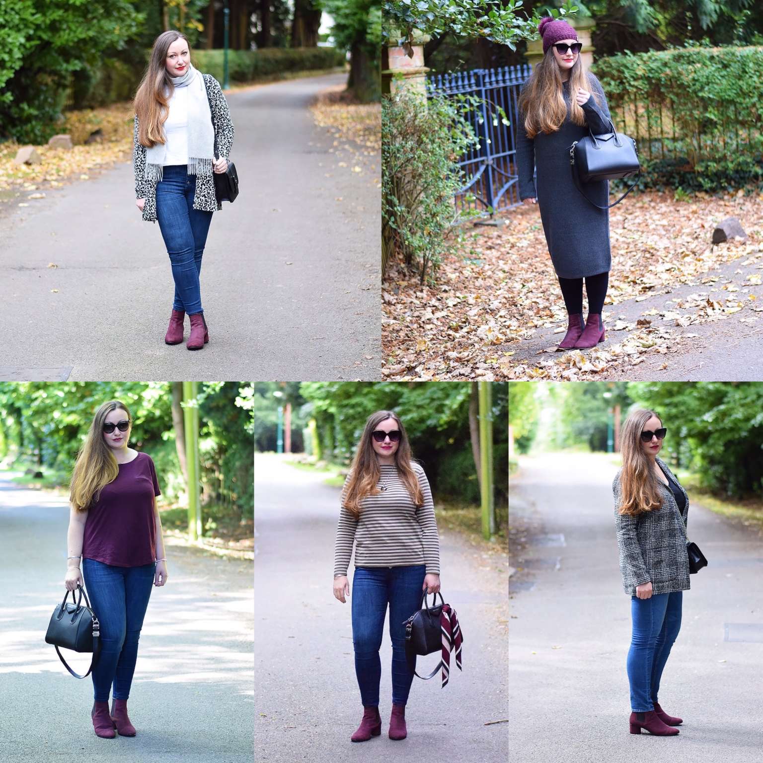 Maroon boots outfits hotsell