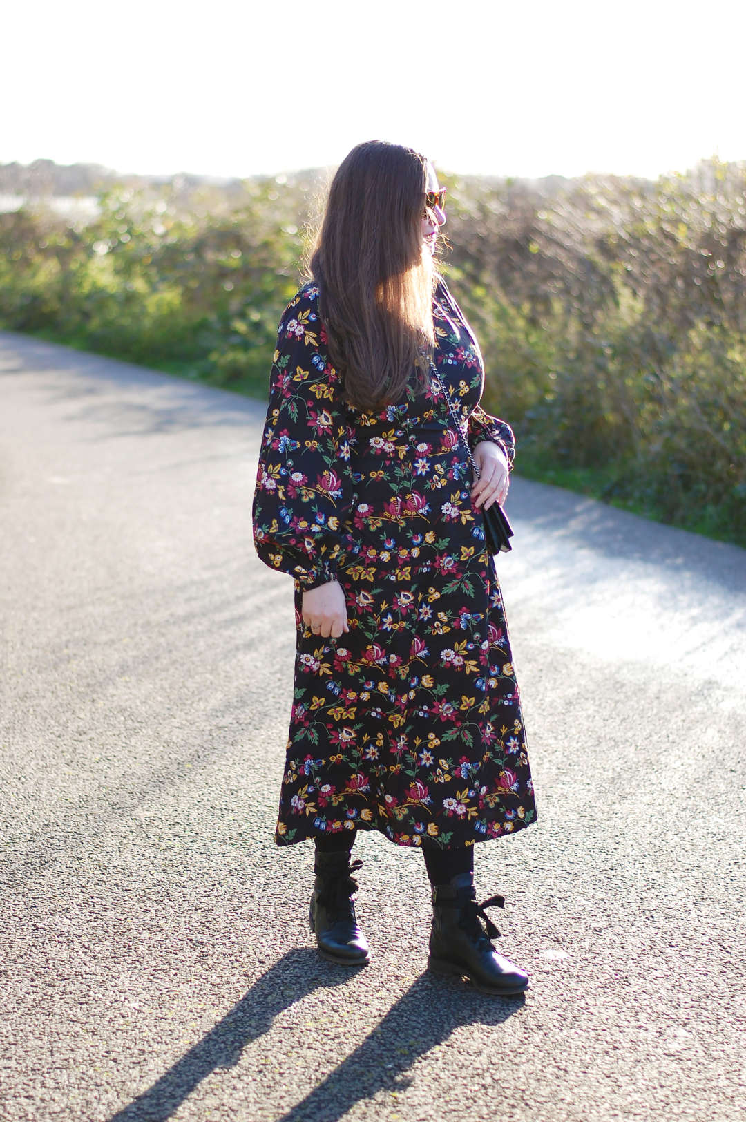 V&A Jardin Print Dress