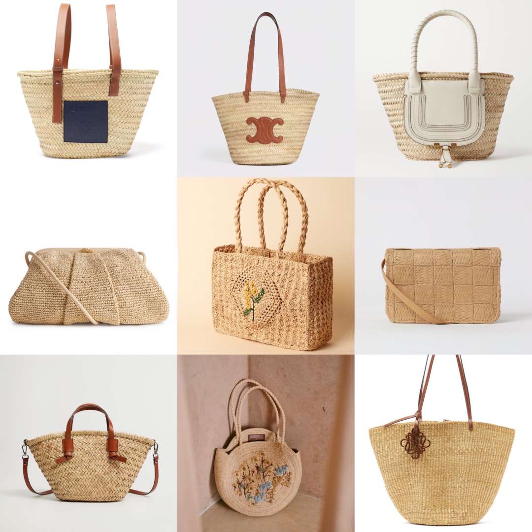 Raffia bags for summer 2021