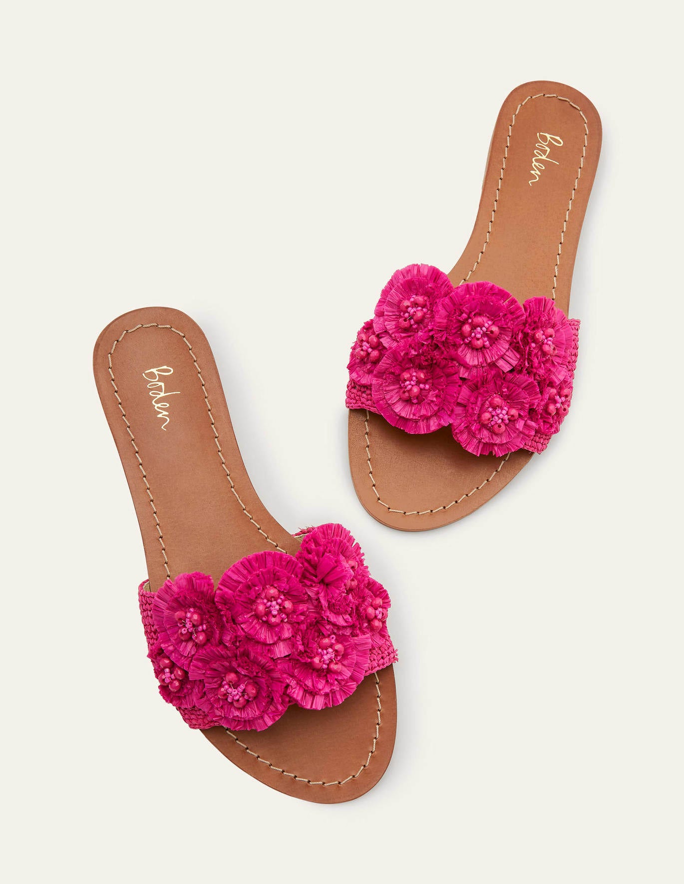 Boden Elspeth Sandals Party Pink