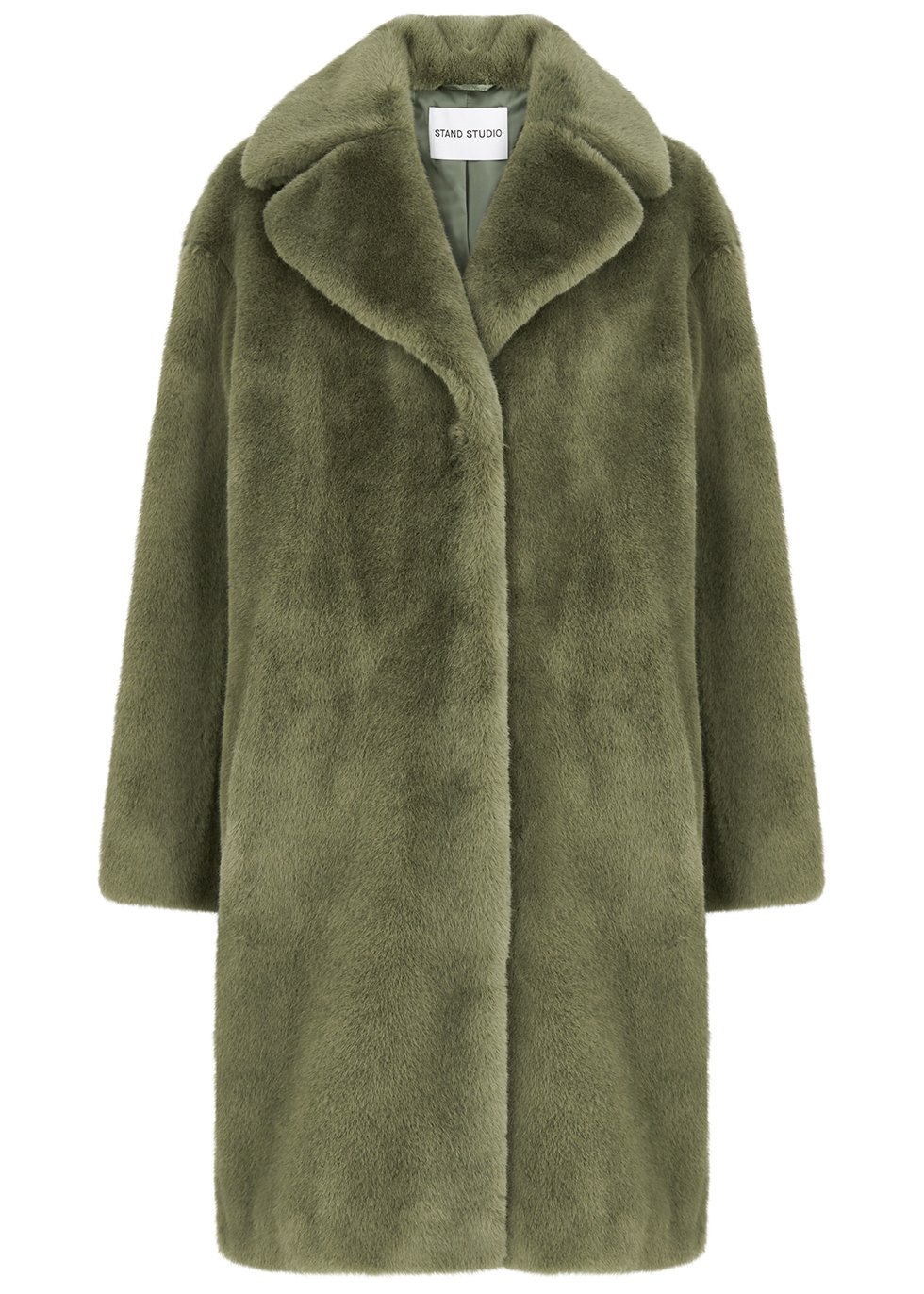 Stand Studio Camille cocoon faux fur coat Coat