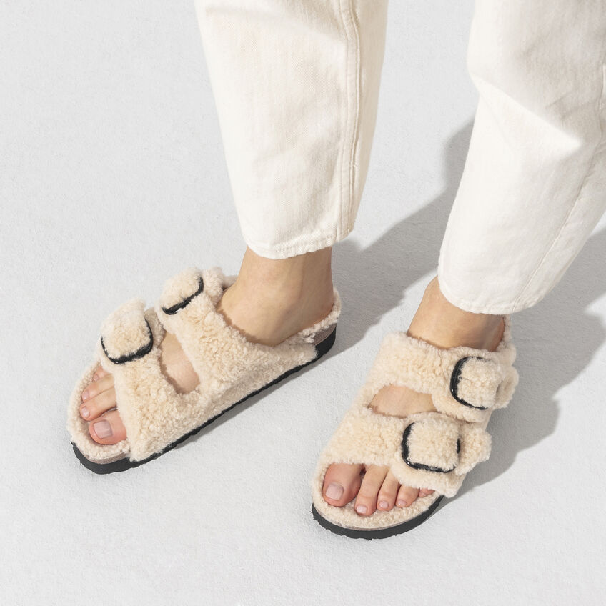 Shearling Birkenstocks