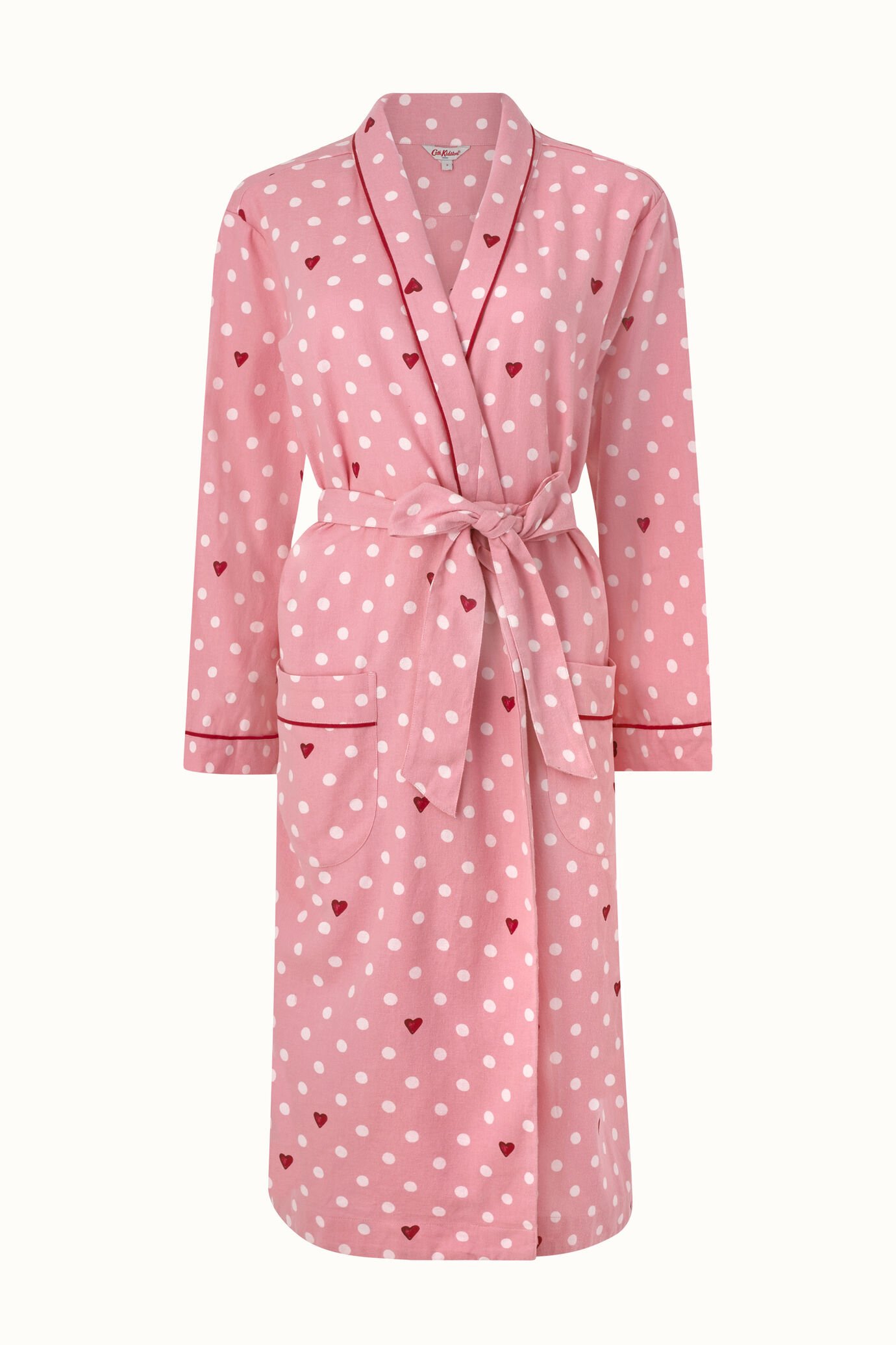 Cath Kidston Heart Spot Cosy Cotton Robe