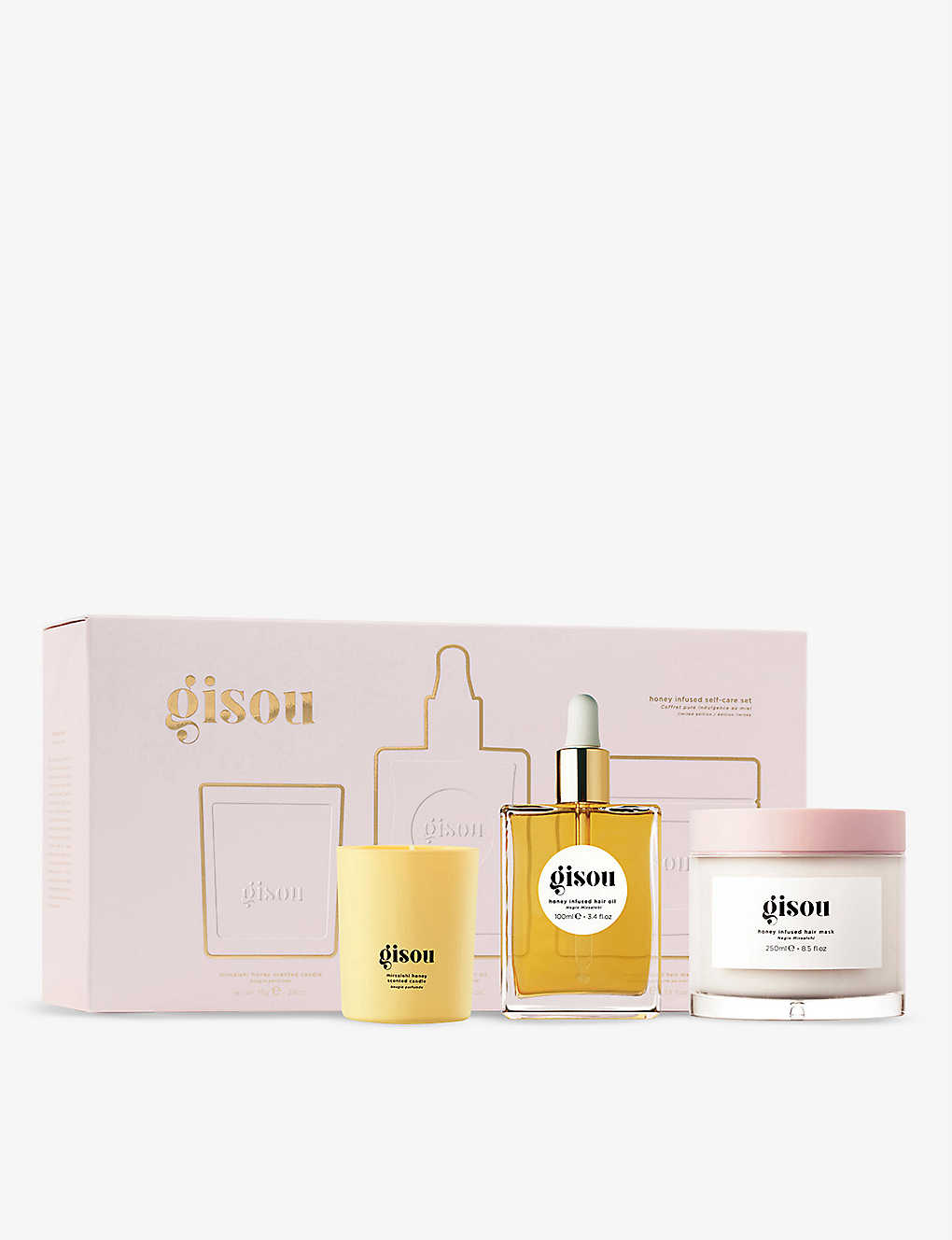 Gisou Honey Infused Self care Set