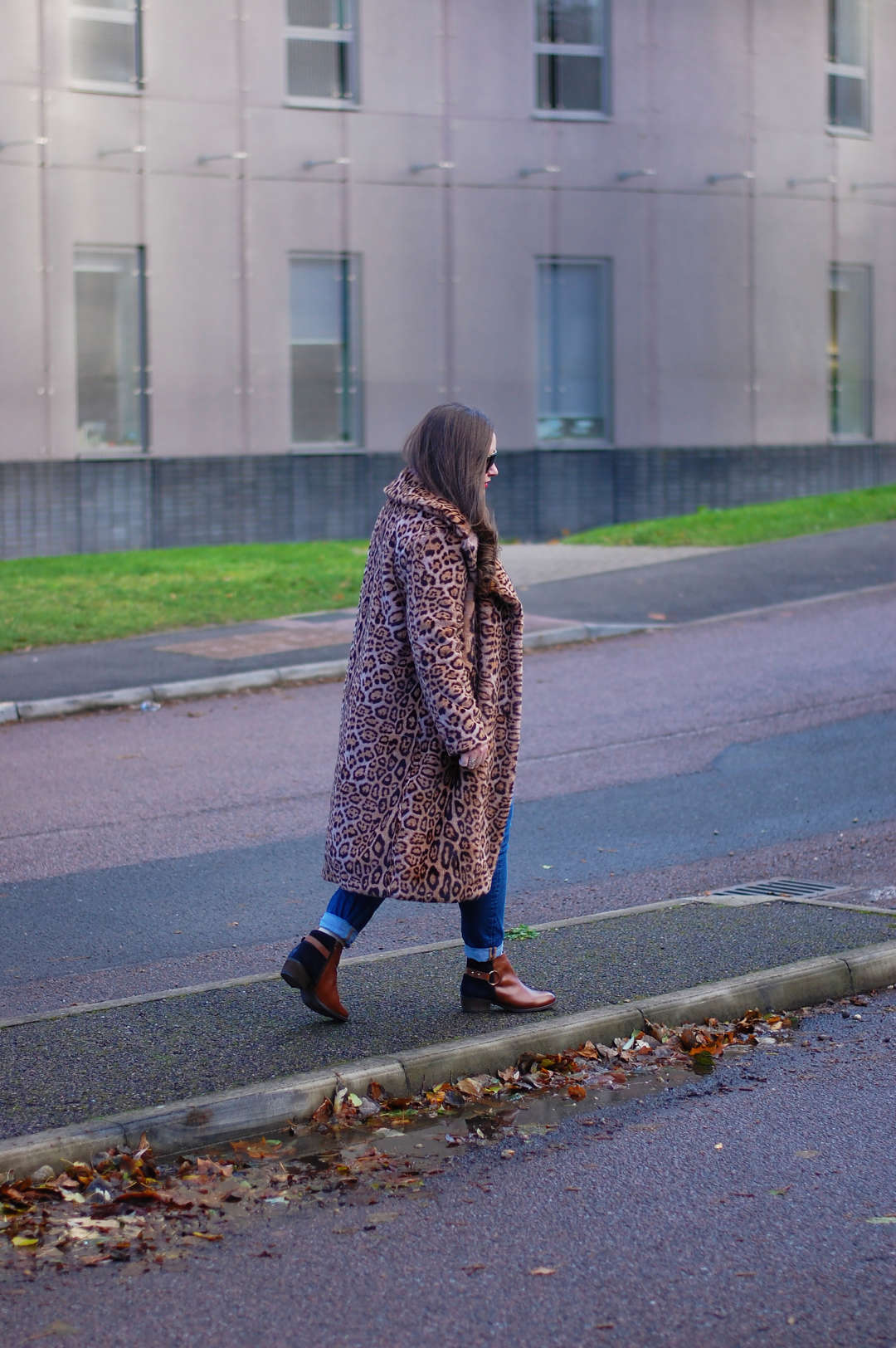 lotus tan navy eva ankle boots