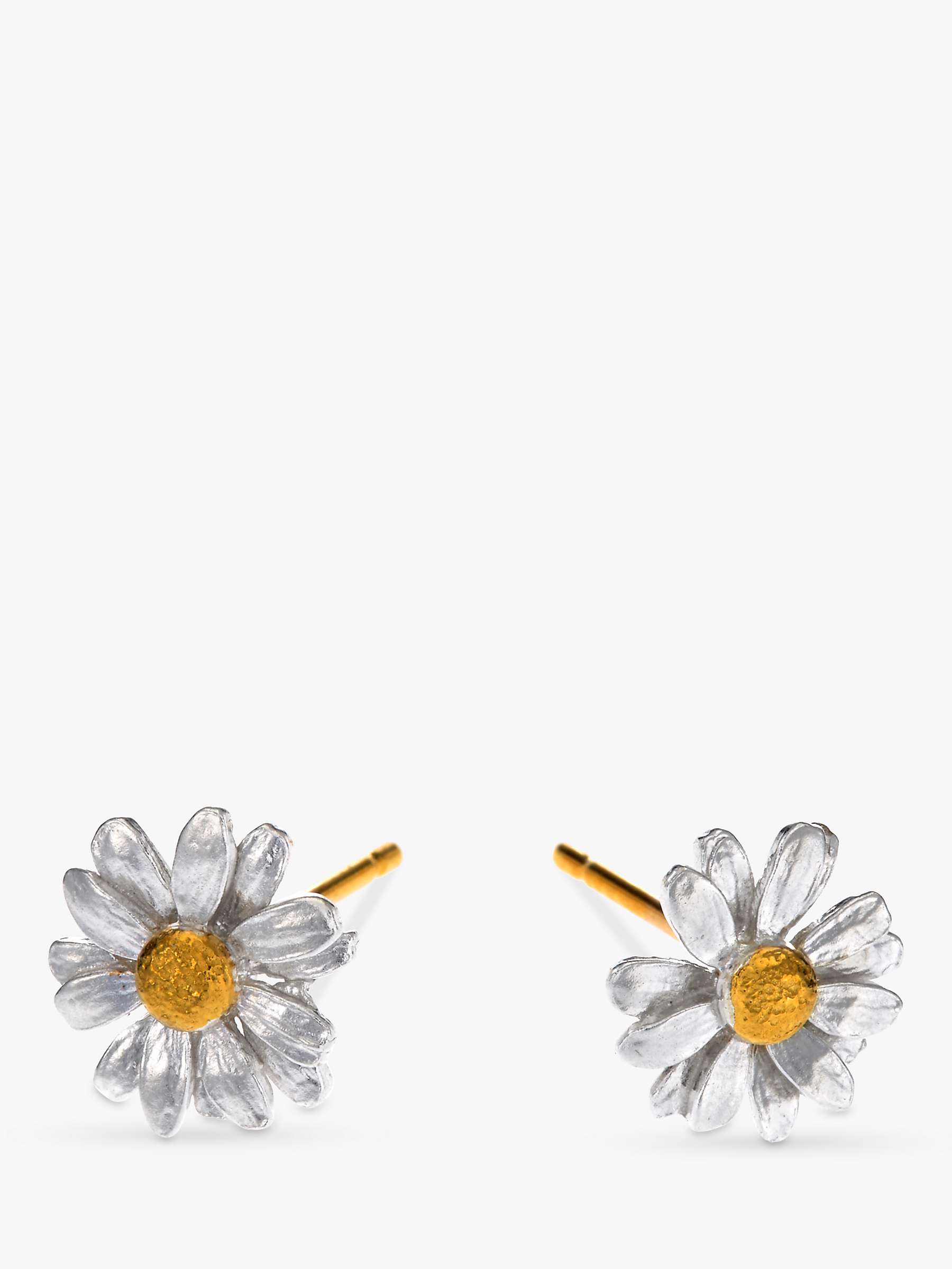 Alex Monroe classic daisy Stud earrings