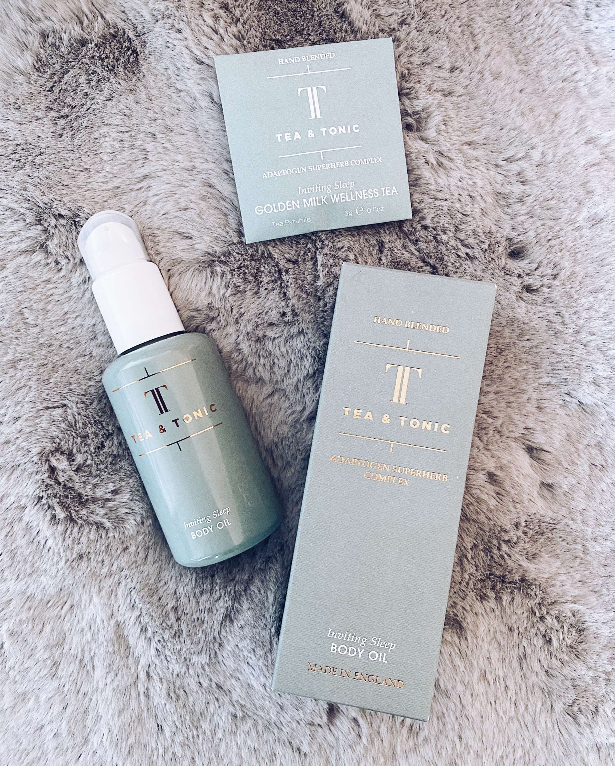 Tea & Tonic inviting sleep body oil