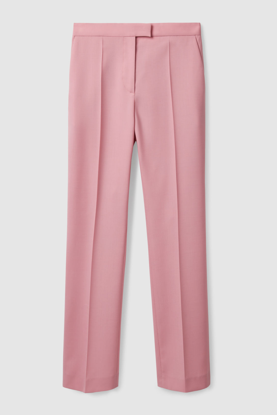 Cos Straight Leg Wool Trousers 